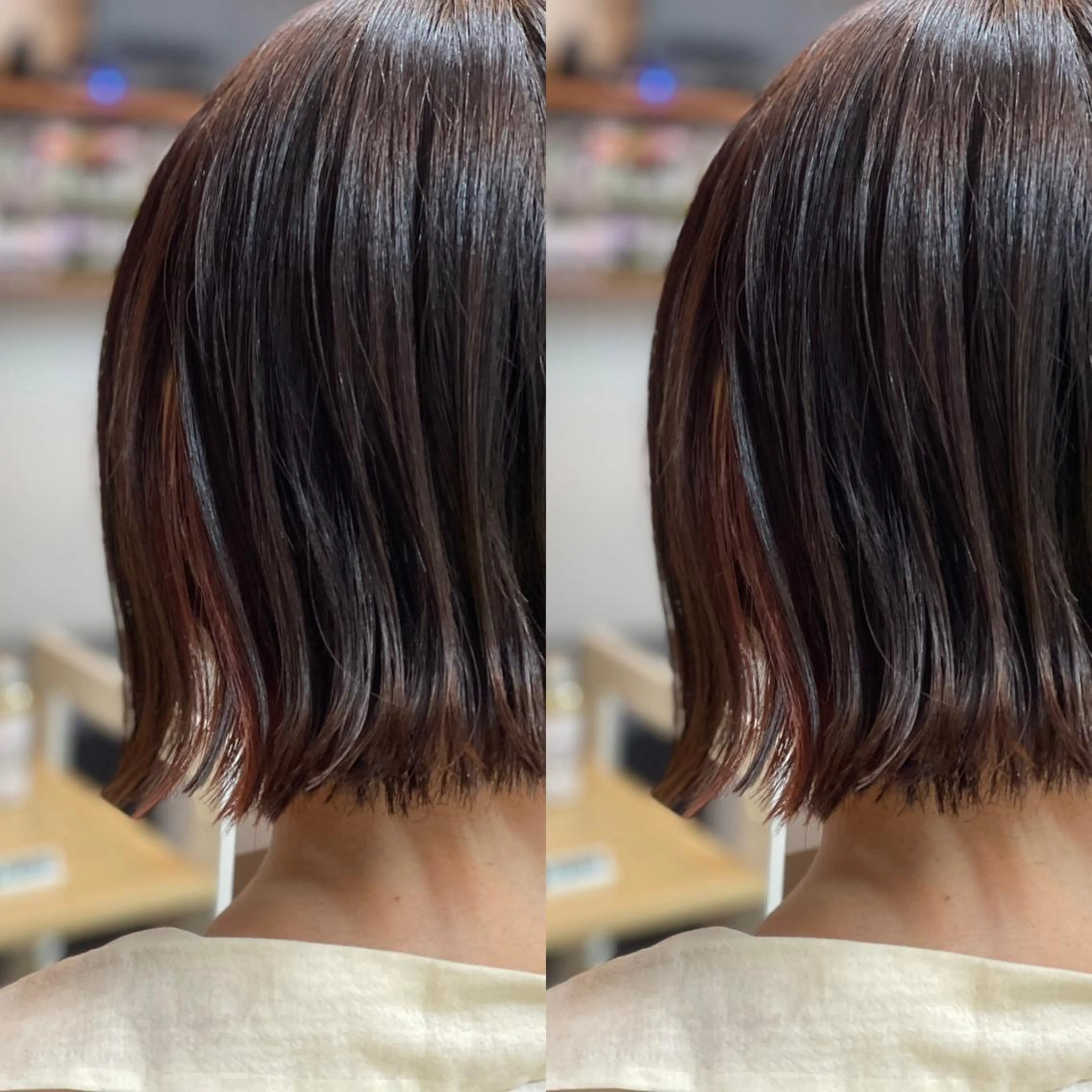 ミディアム カラー Snaly カラー特化ページのヘアスタイル