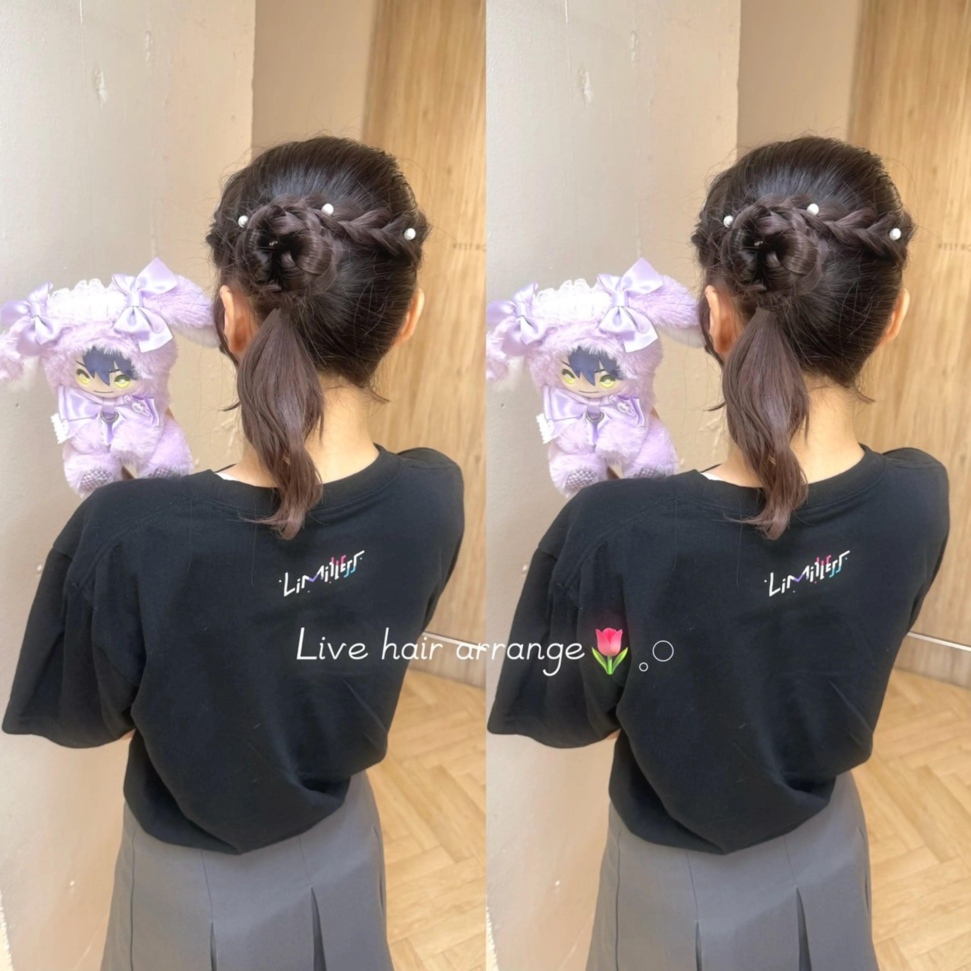 ロング ヘアセット Nagi /ヘアメ /艶カラー/メンズのヘアスタイル