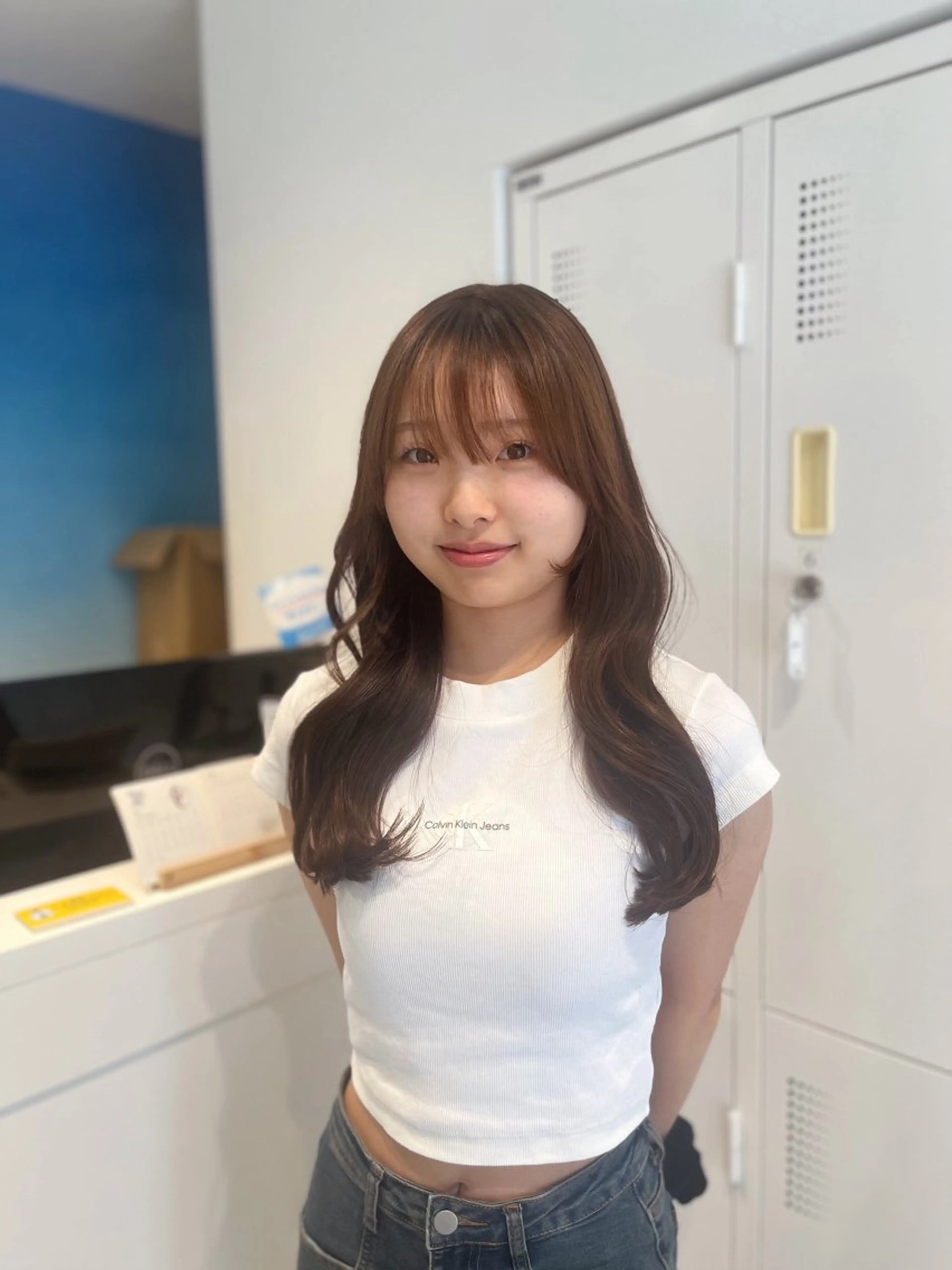 ロング 梅田酸性縮毛矯正/ 韓国ヘア/ユナ🩰のヘアスタイル