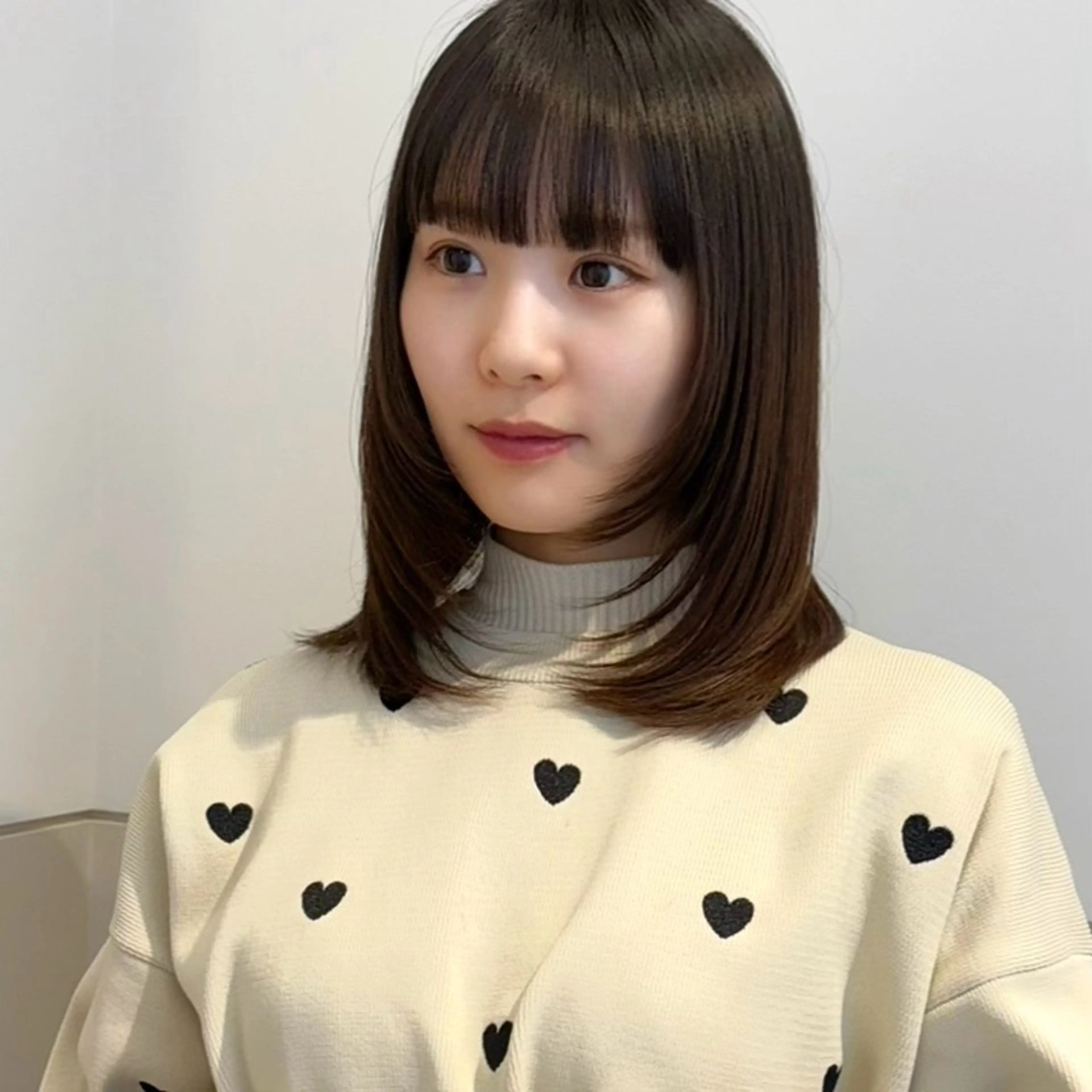 ミディアム レイヤーカット 似合わせカット カット ツヤ髪♡ 佐取歩のヘアスタイル