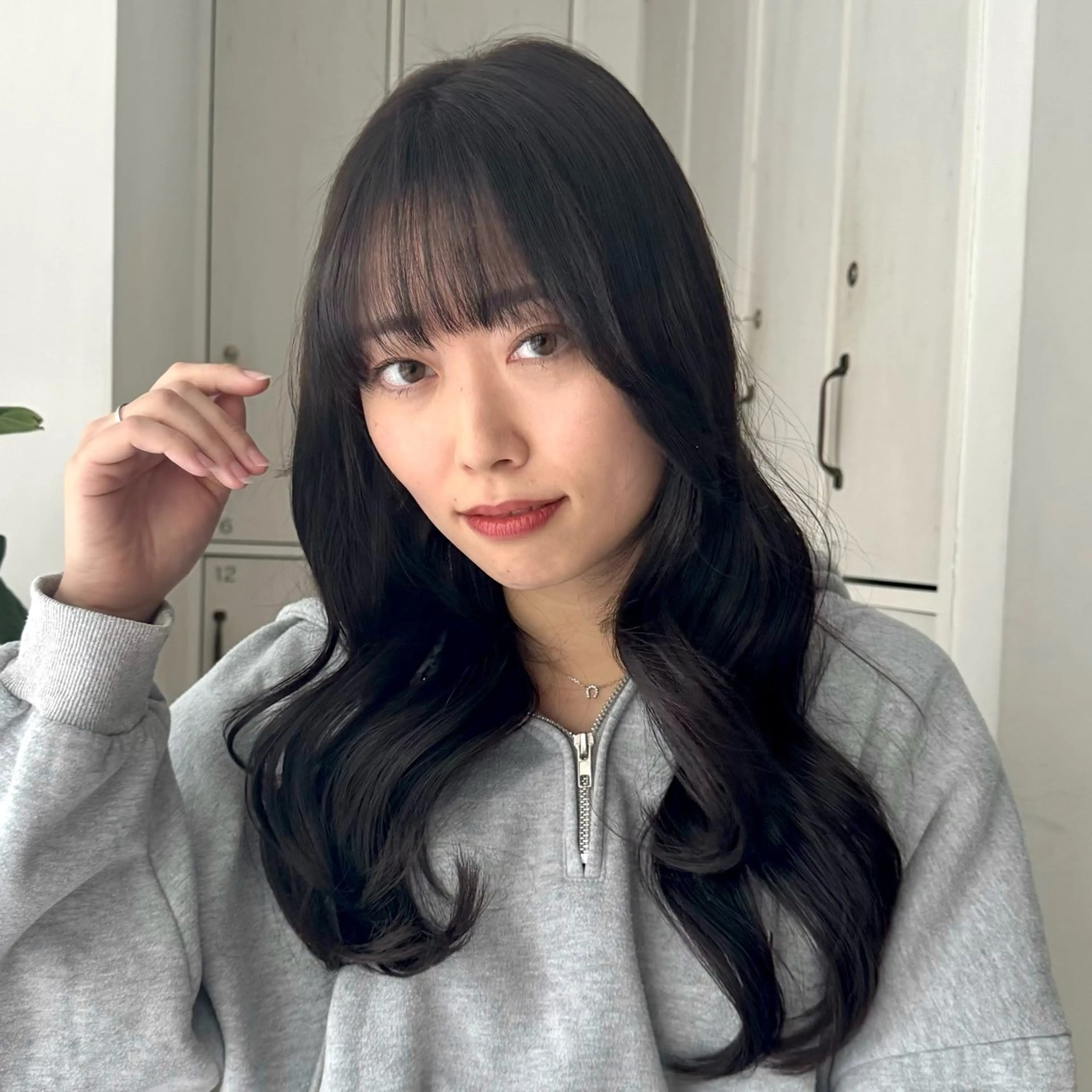 ロング カラー カット ヘアカラー ‎‎りな‪🪽カット /艶髪･透明感カラーのヘアスタイル