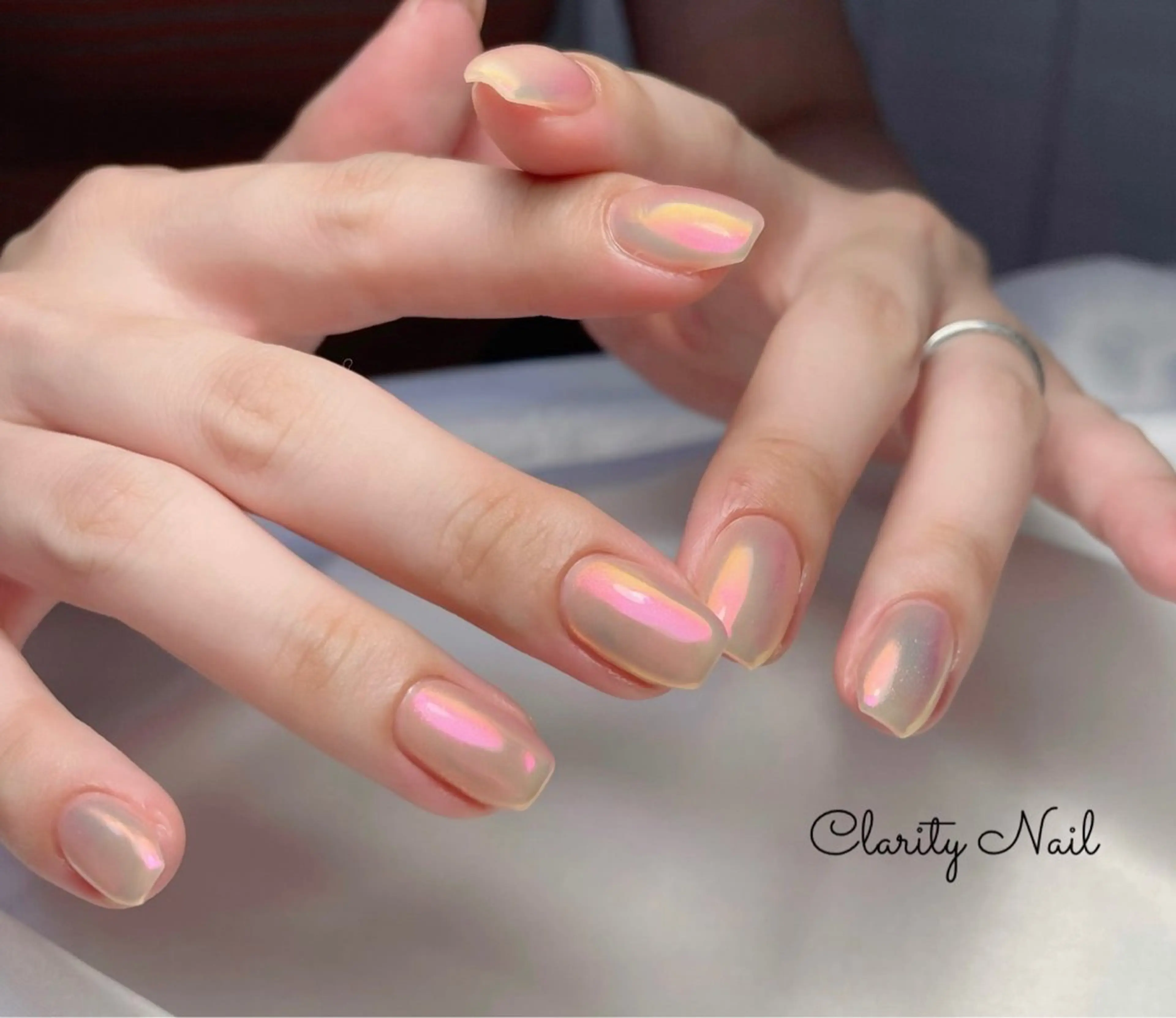 ネイル ワンカラーネイル ハンドネイル Clarity Nailのネイルデザイン