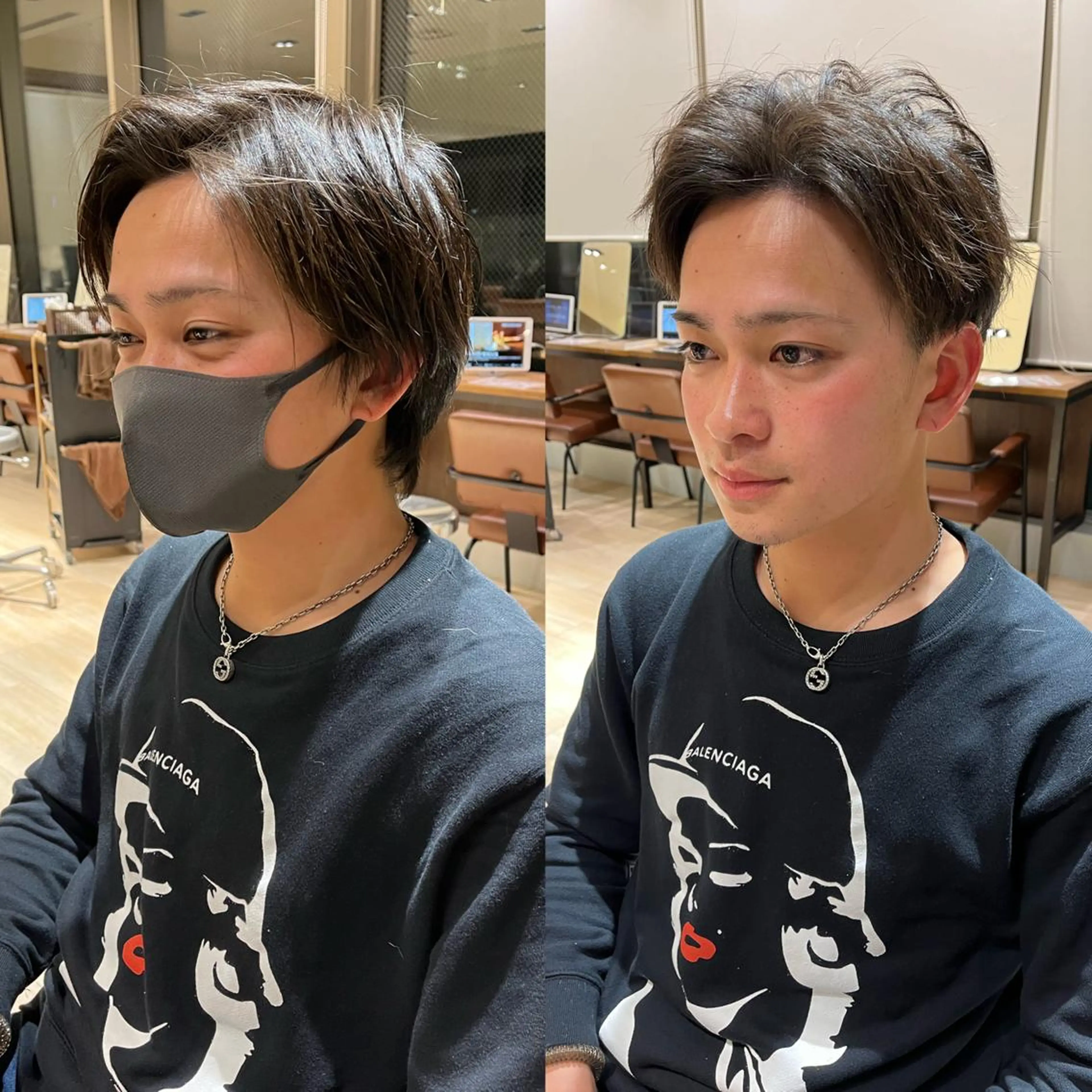 メンズ Je suis heureuse Tres所属・早朝セット☀️ レイヤー/Momoのヘアスタイル