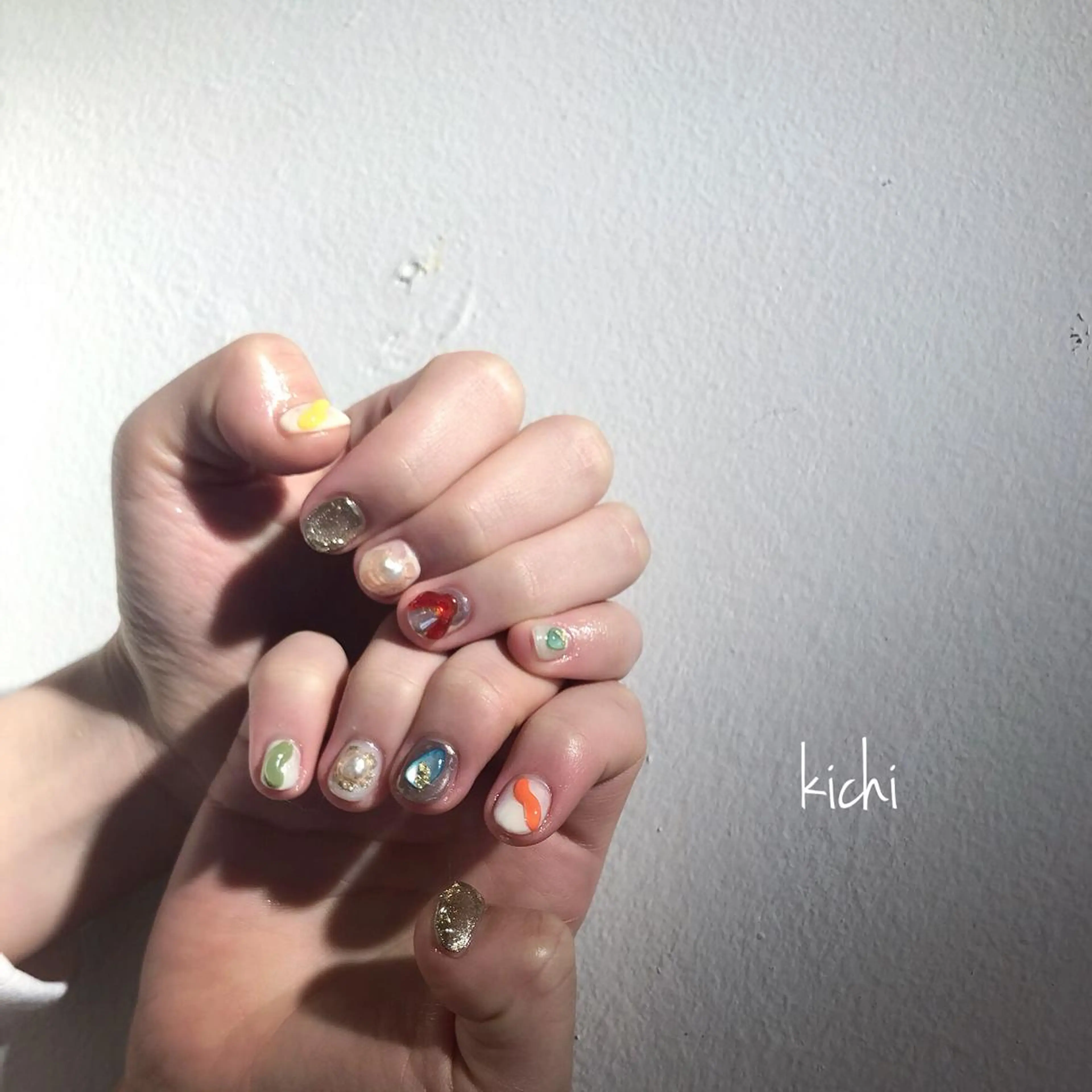 ネイル kichi･: *のネイルデザイン