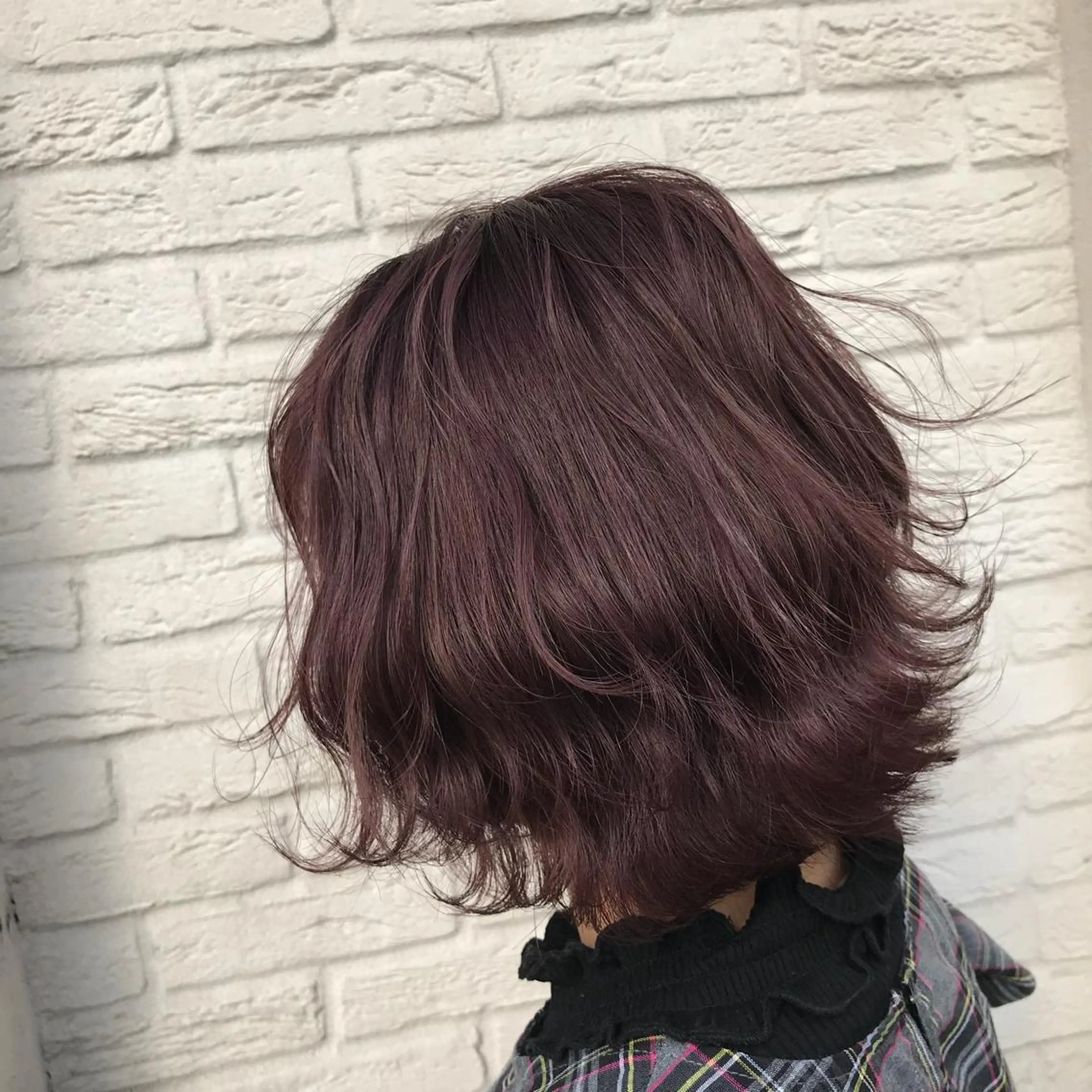 ミディアム 福原 優介のヘアスタイル