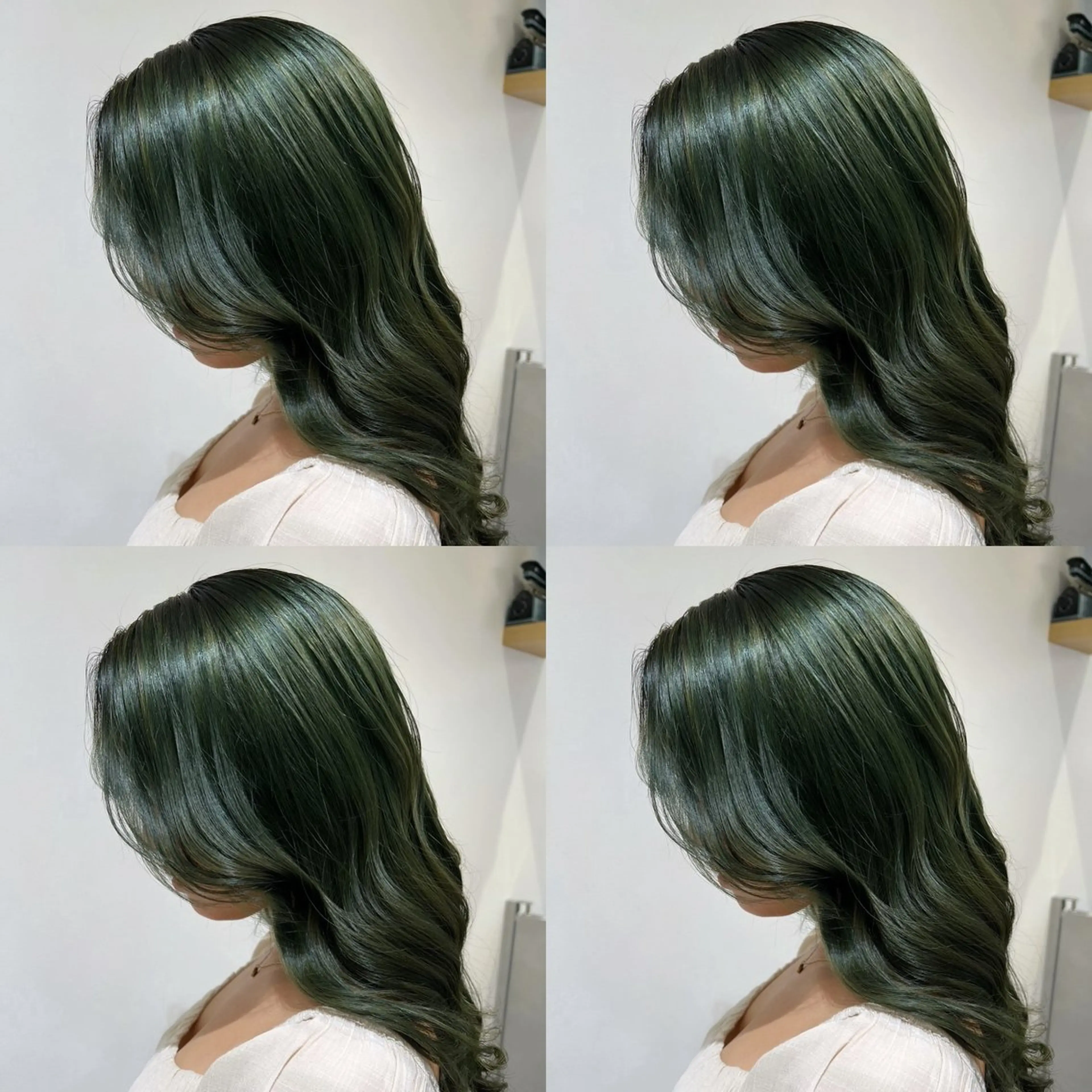 セミロング カラー アッシュ 💎透明感カラー特化 💎TAISEIのヘアスタイル