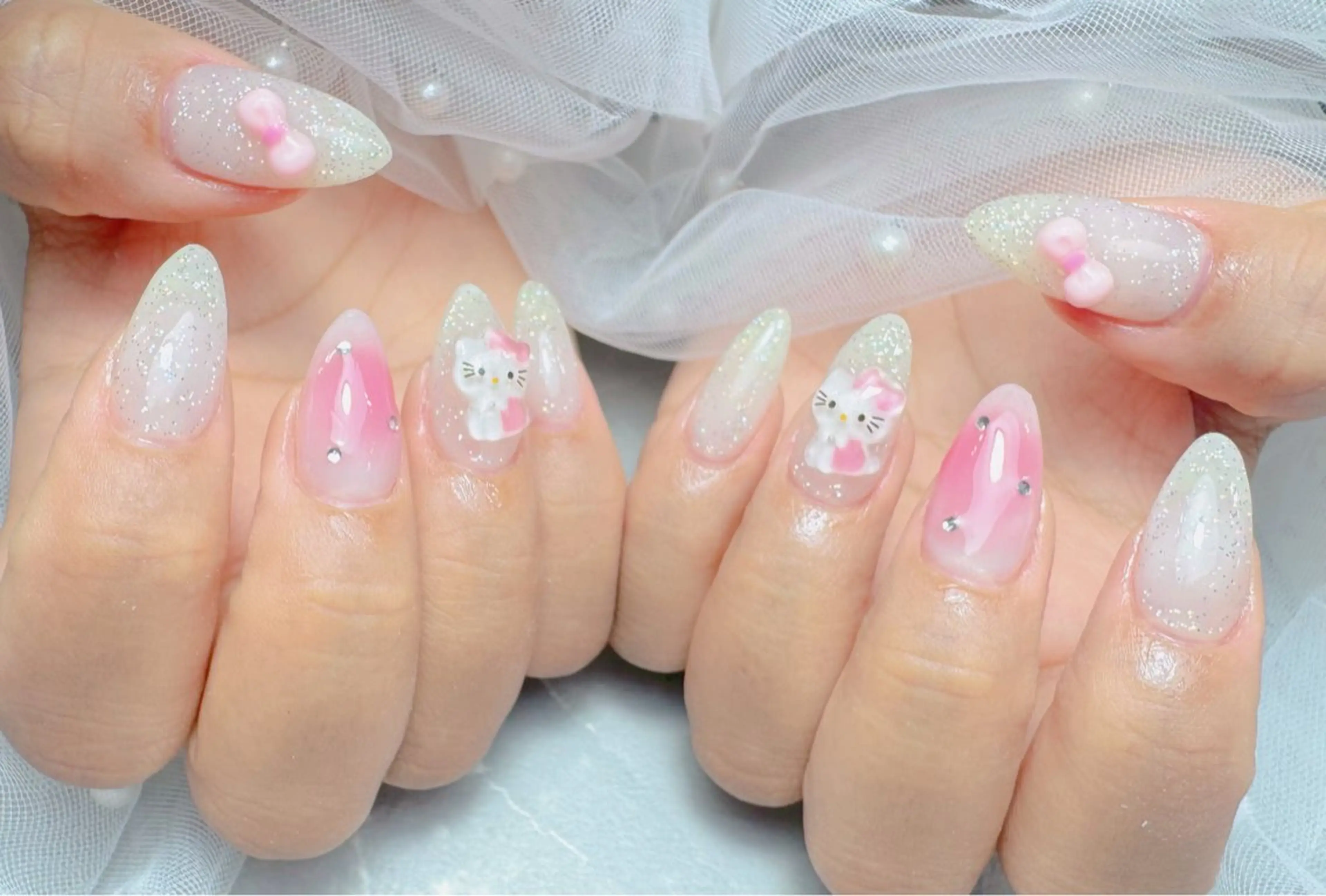 ネイル マジック ミラーのネイルデザイン