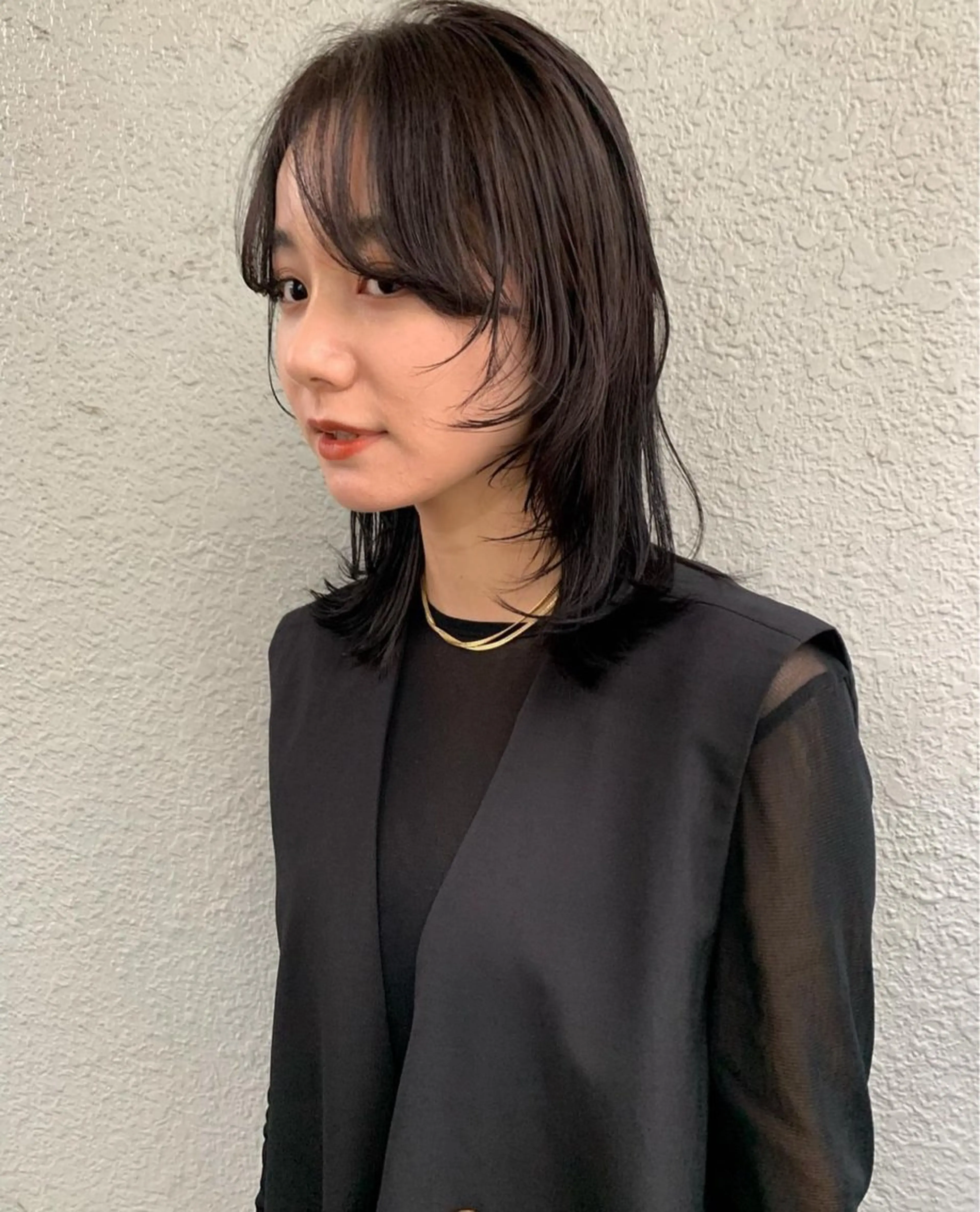 ミディアム レイヤーカット🍏 パーマ/ののかのヘアスタイル