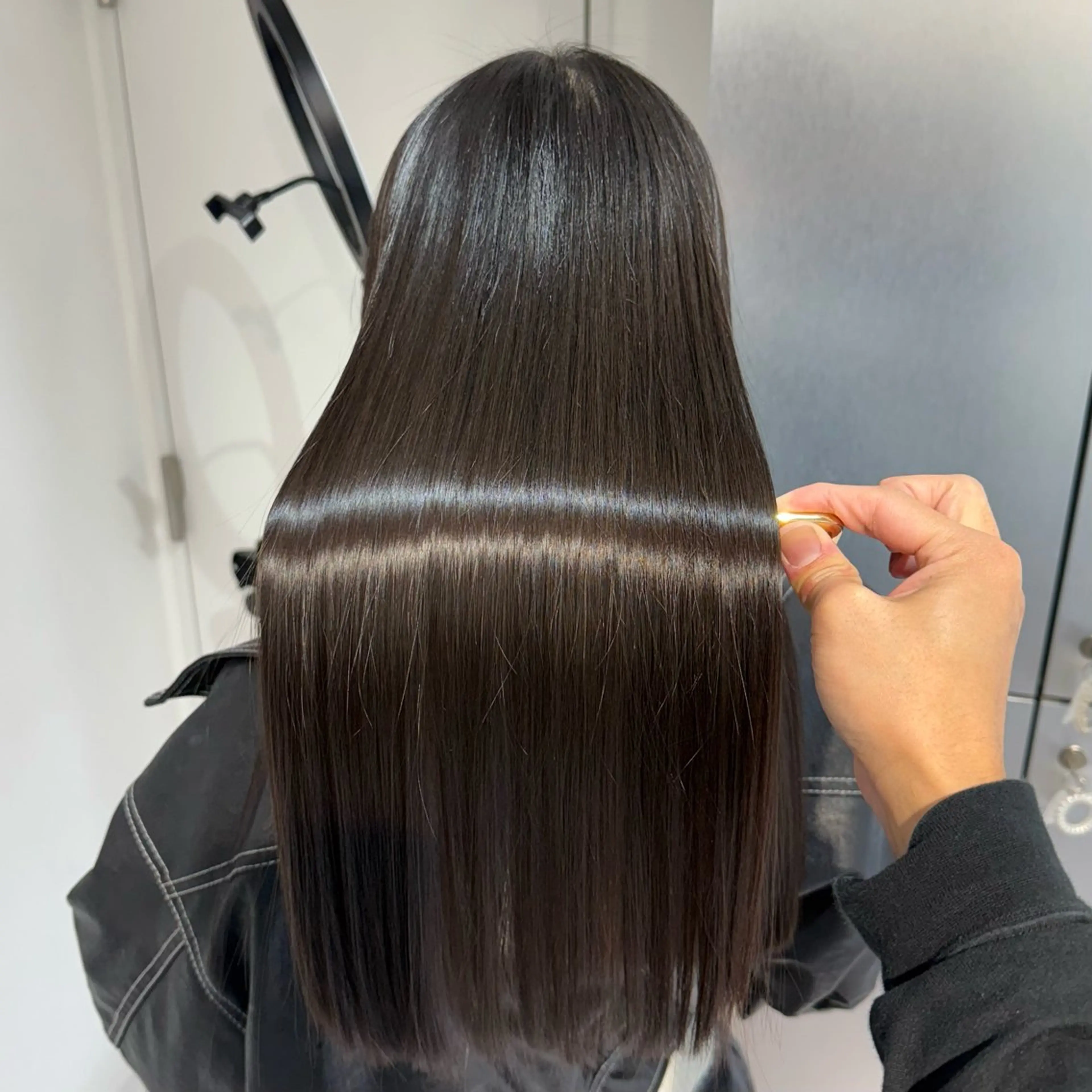 🌈オープン記念クーポン！！🌈🤍カット＋縮毛矯正🖤✨の写真