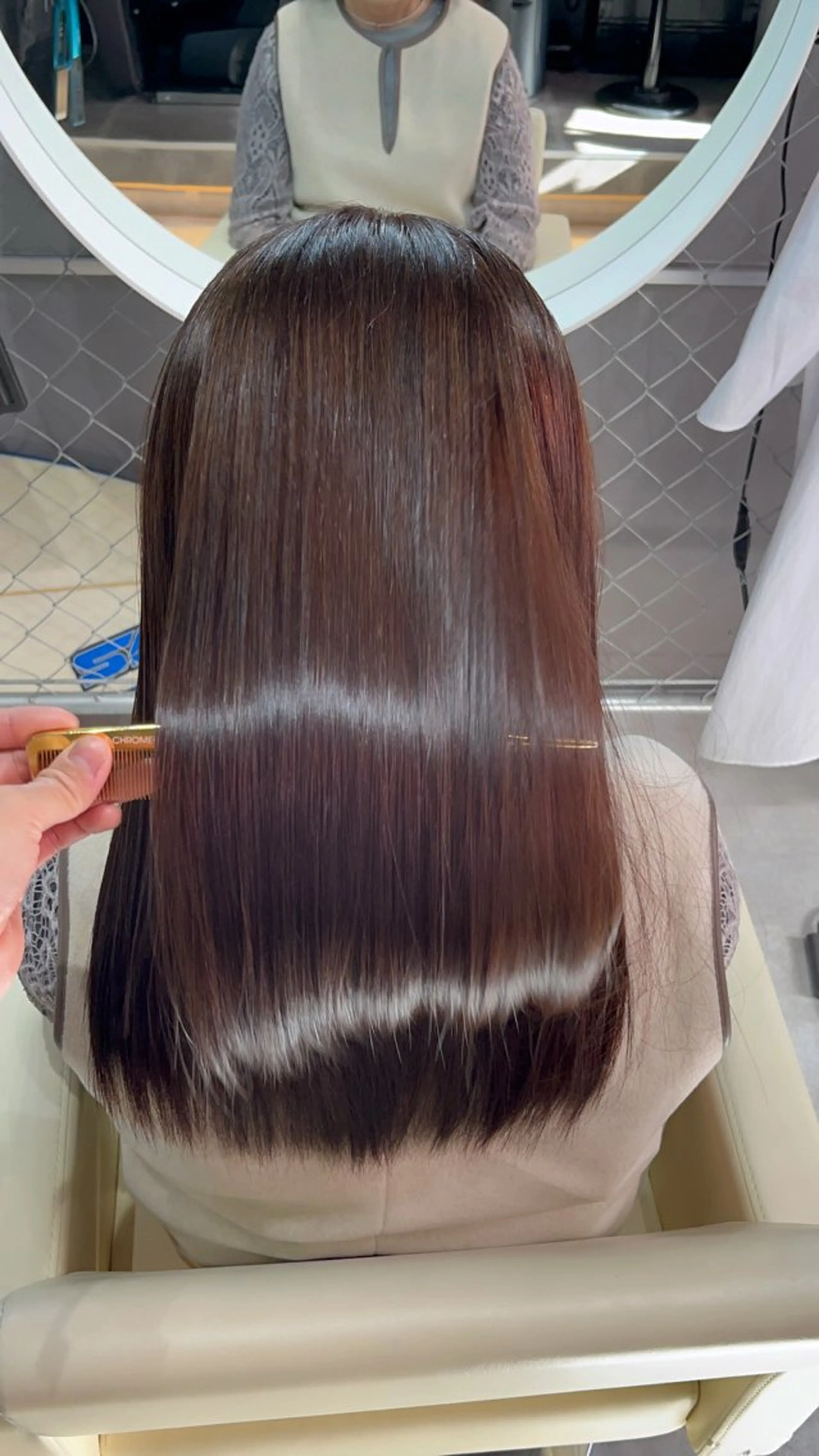 ロング 髪質改善 縮毛矯正 縮毛矯正 トリートメント CoCooN TAKUMAのヘアスタイル