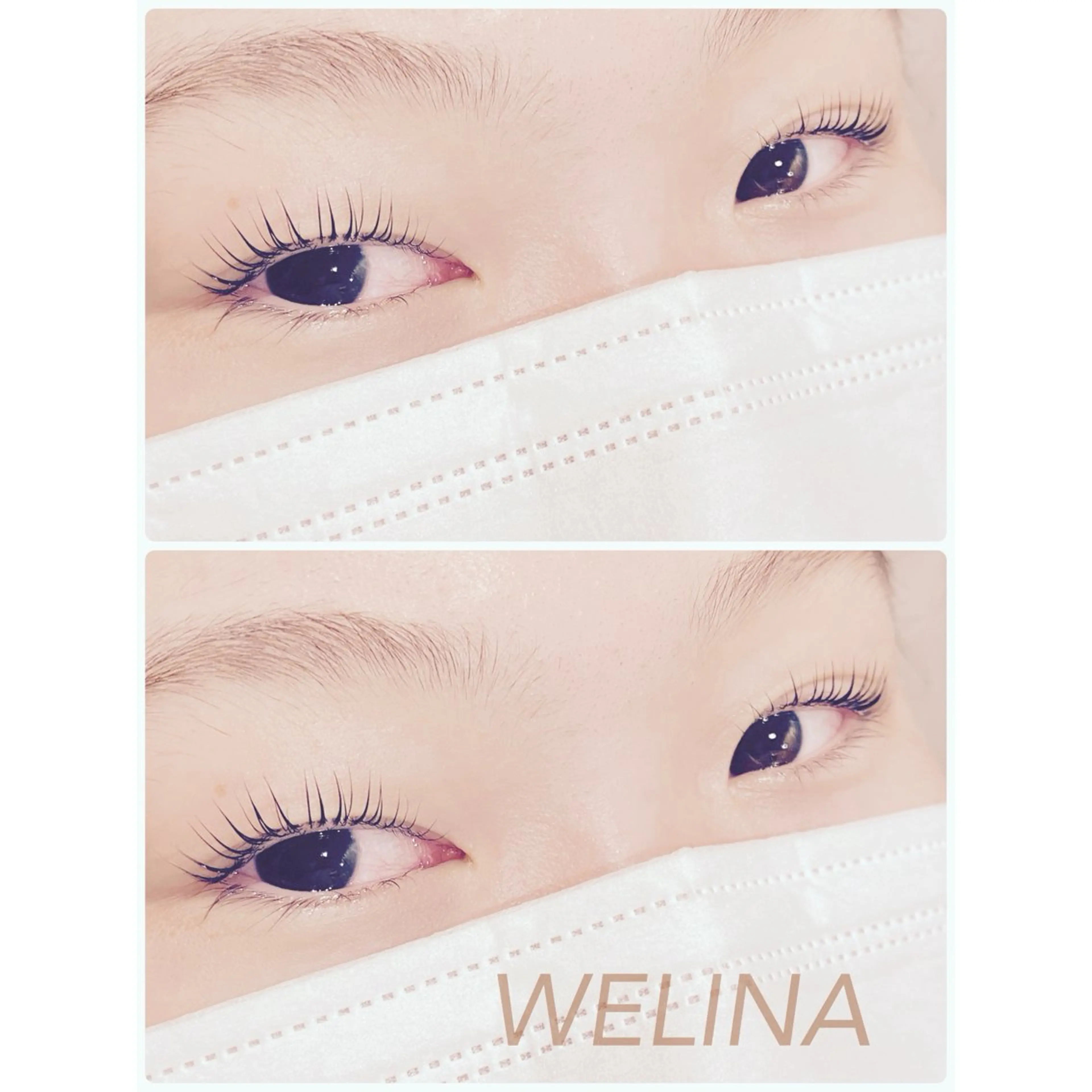 マツエク・マツパ パリジェンヌラッシュリフト ＷＥＬＩＮＡ YOSHIMIのマツエク・マツパデザイン