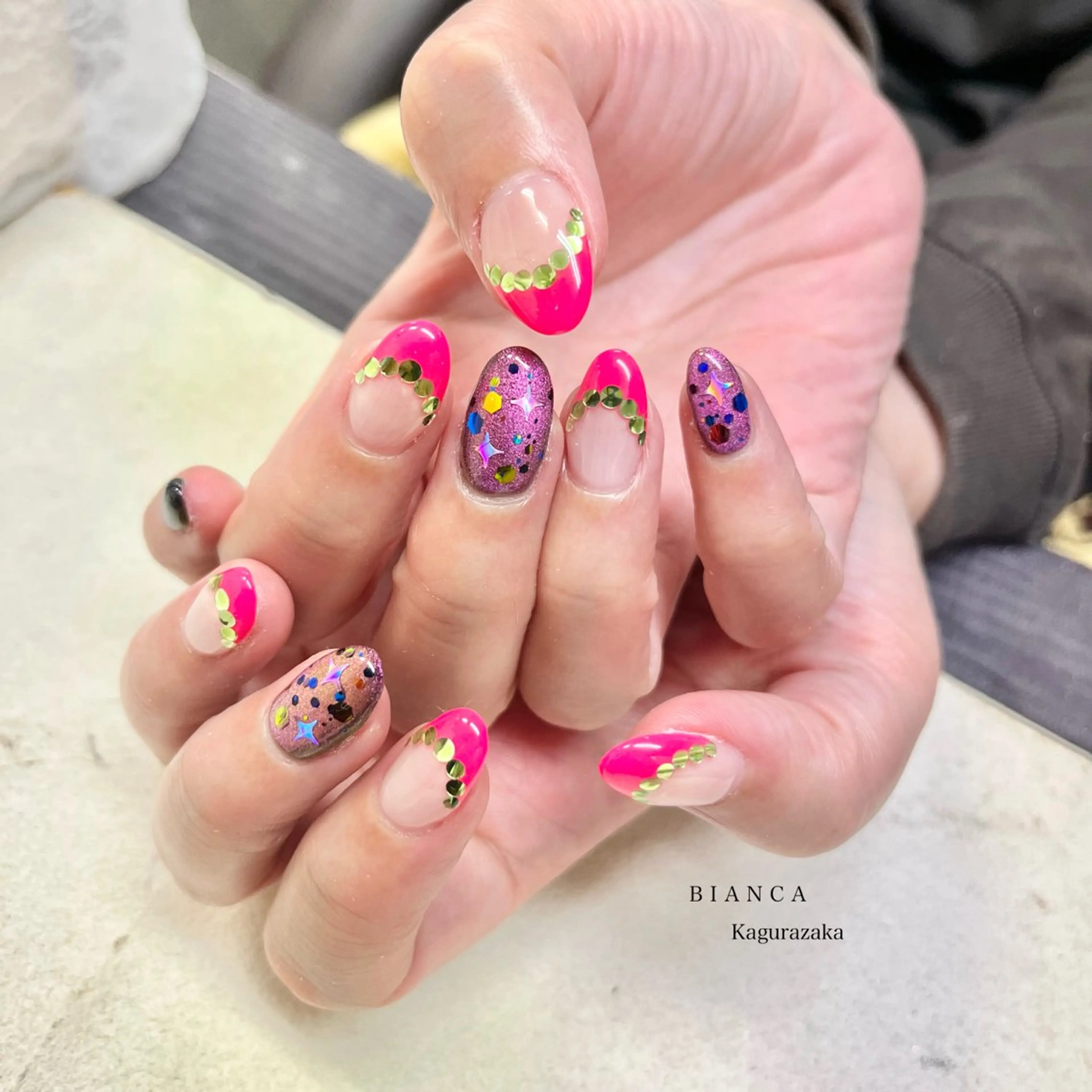 ネイル ハンドネイル ハンドケア BIANCA Ouchidaのネイルデザイン