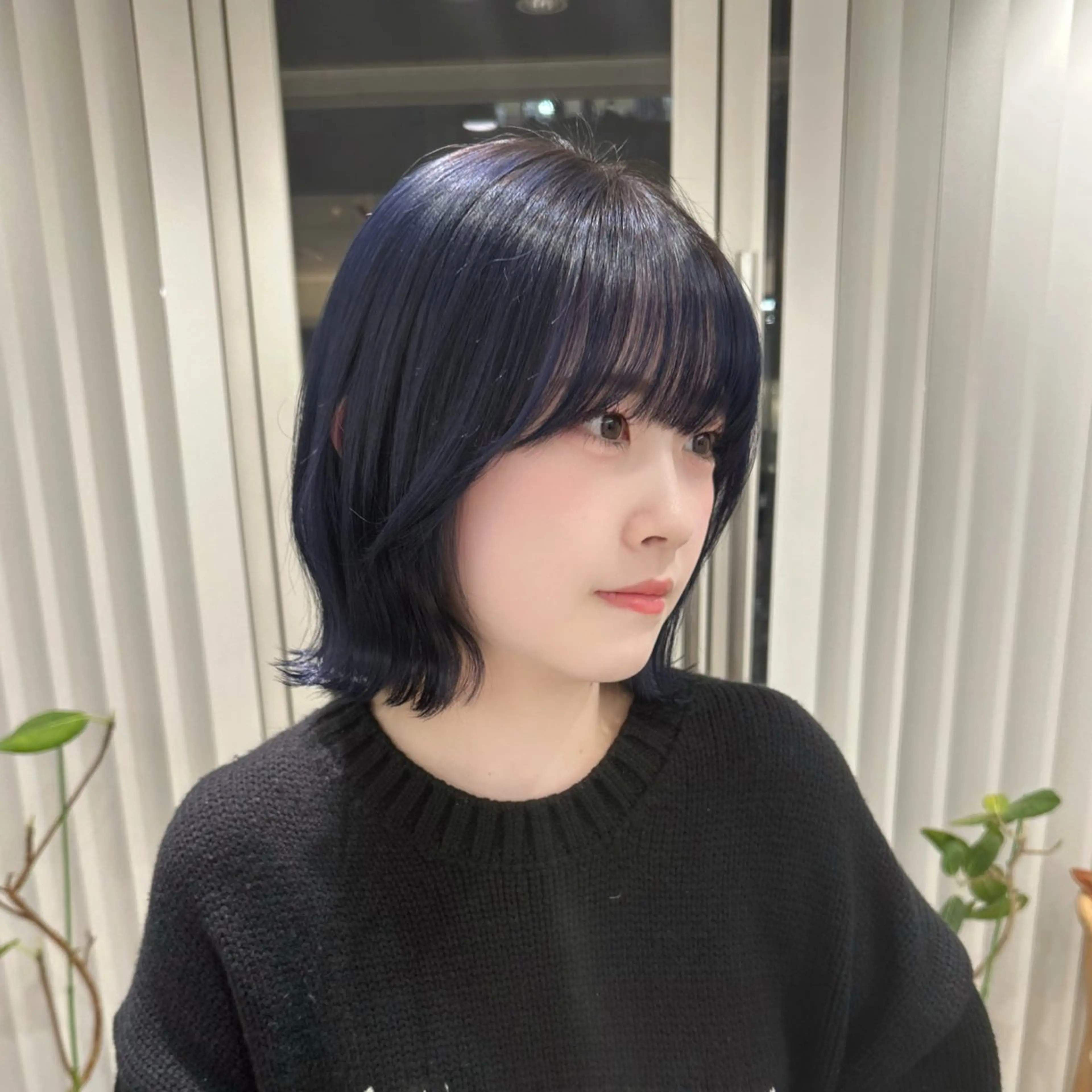 ミディアム カラー ヘアアレンジ 🐰あみ【艶カラー/ 縮毛矯正】🫧のヘアスタイル