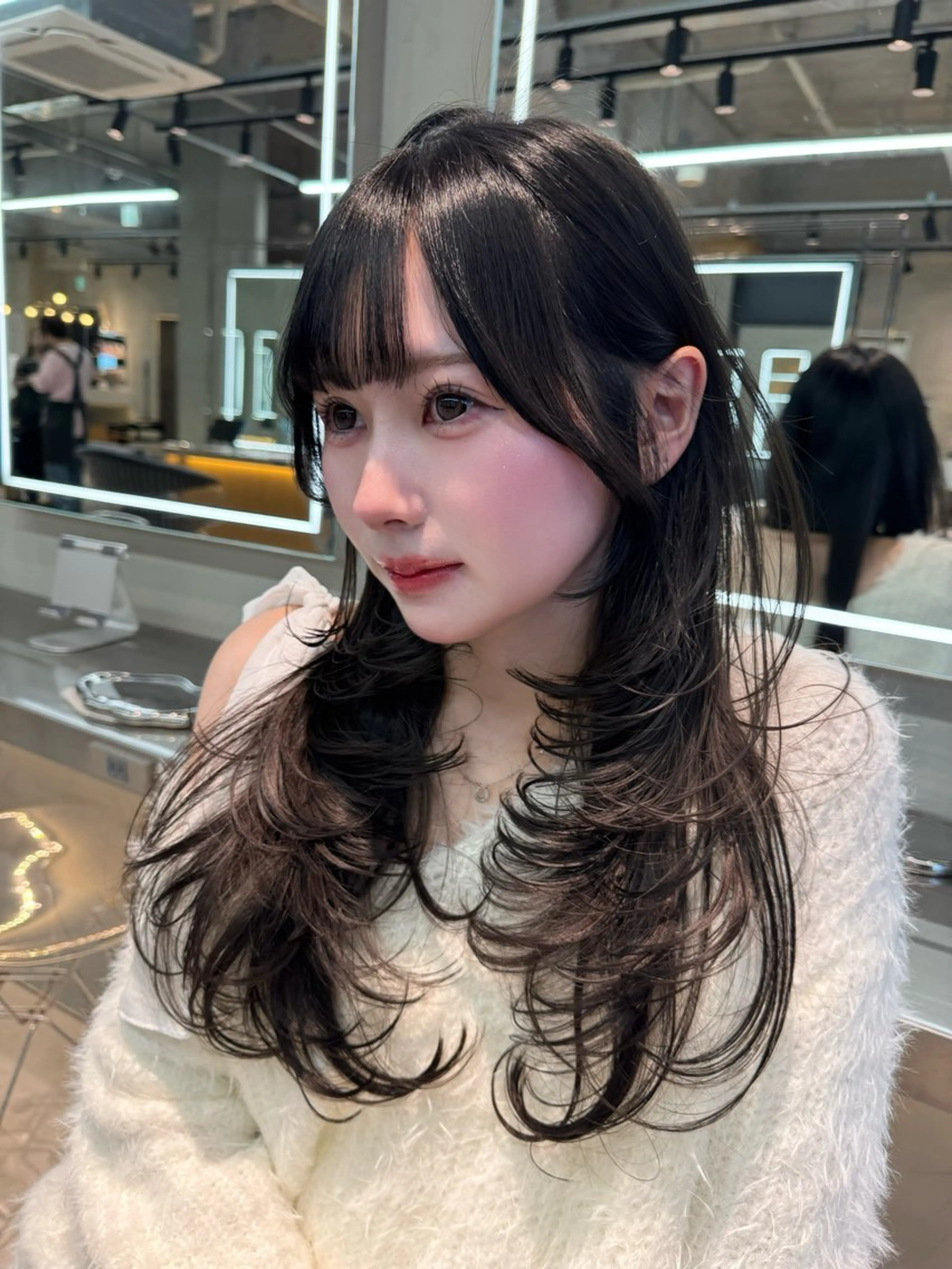 ロング カラー レイヤー/縮毛矯正 のマスター【タケル】のヘアスタイル