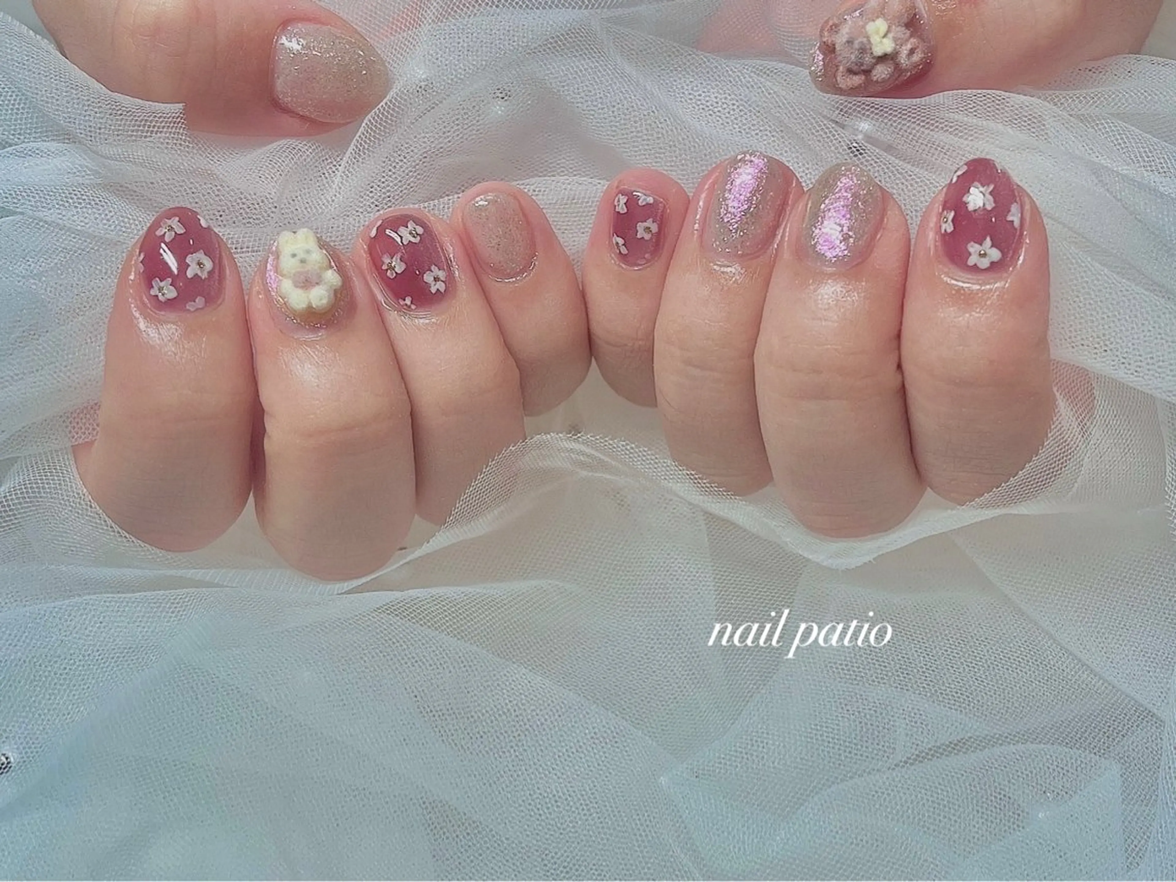 ネイル ハンドネイル nail patio 新越谷 yukiのネイルデザイン