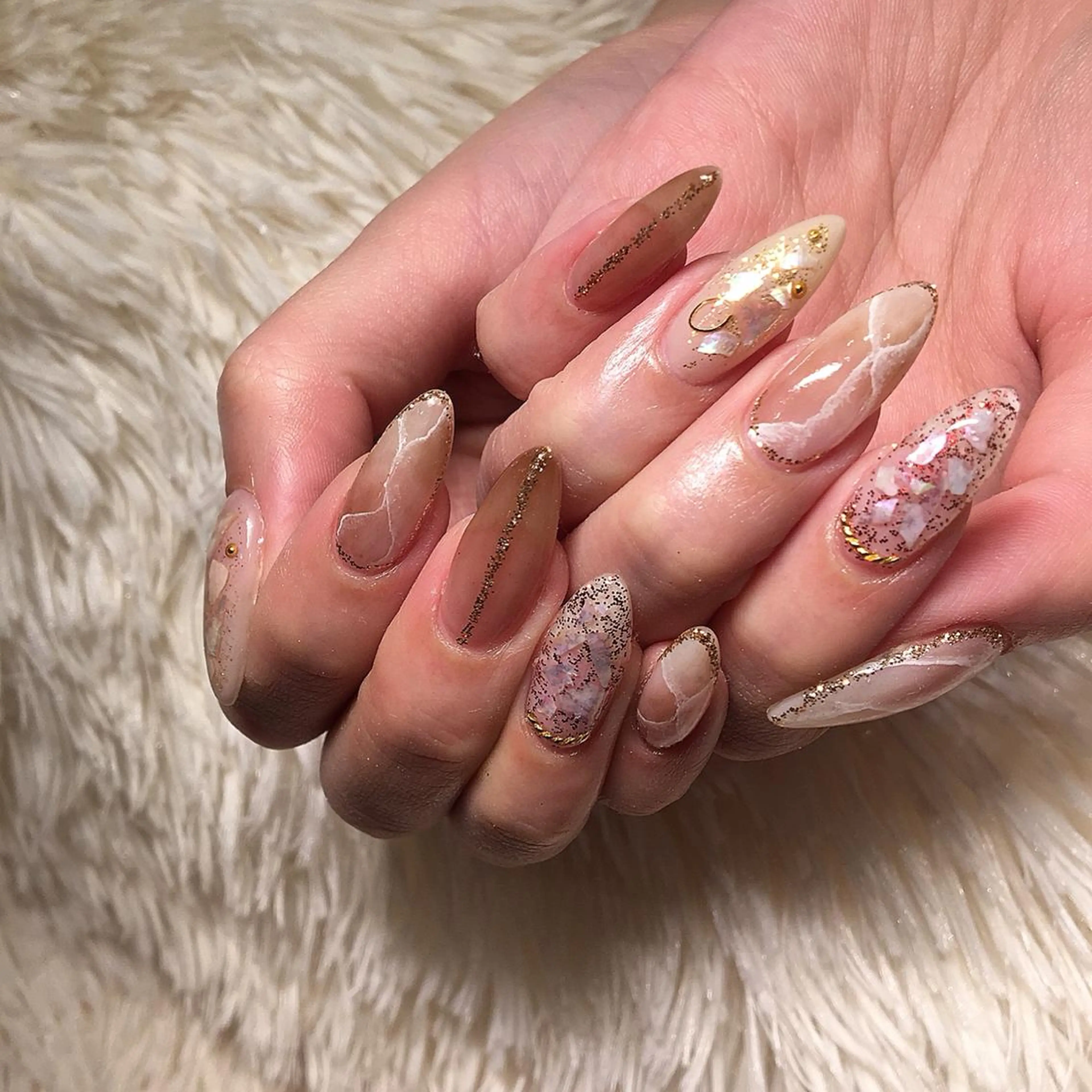 ネイル AERA nail shino🐱⸝꙳のネイルデザイン
