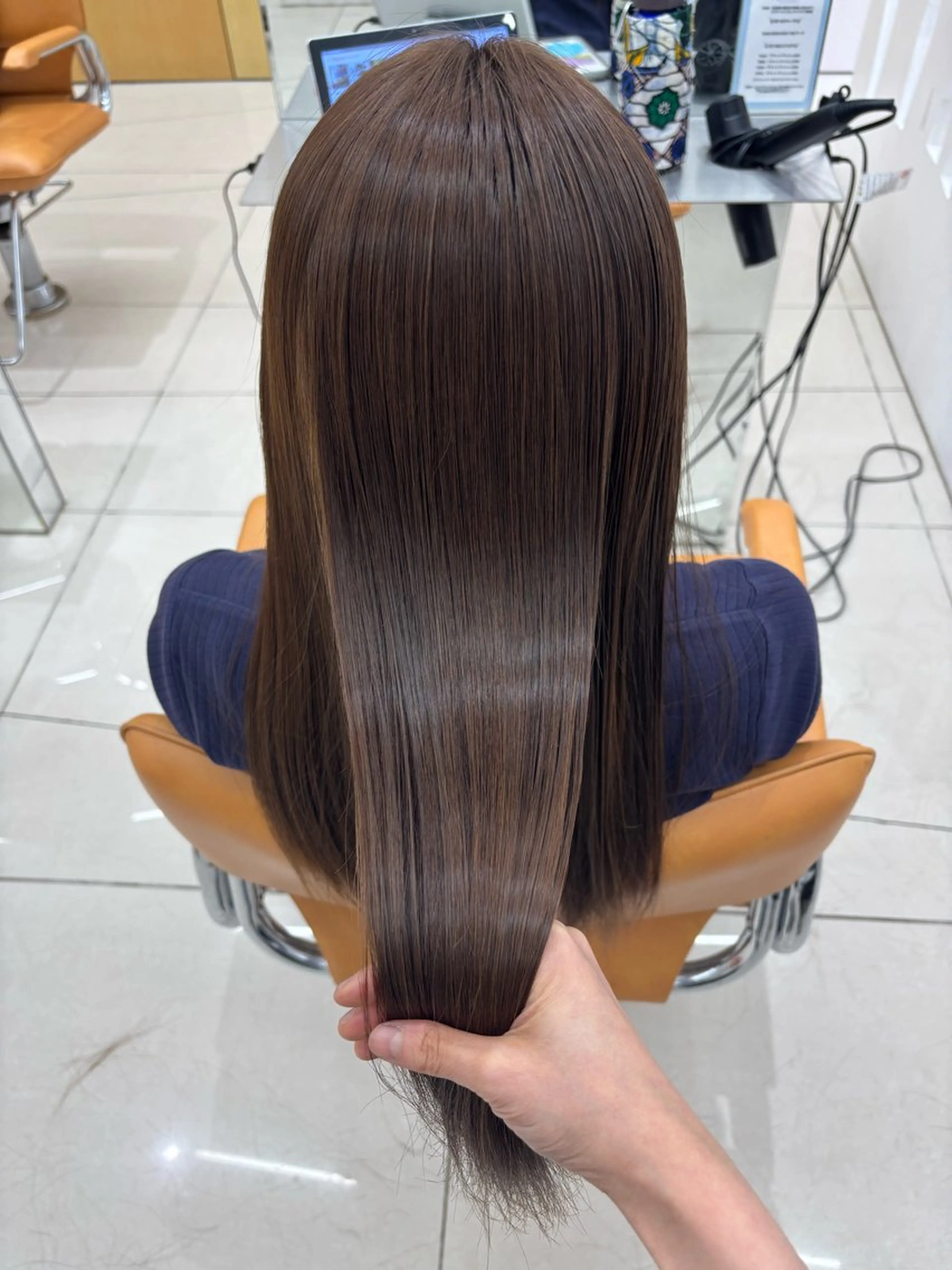 【✨ミニモ限定価格✨】🪄縮毛矯正+トリートメント🪄#サラツヤ#トリートメント#梅雨対策#艶髪ストレートの写真