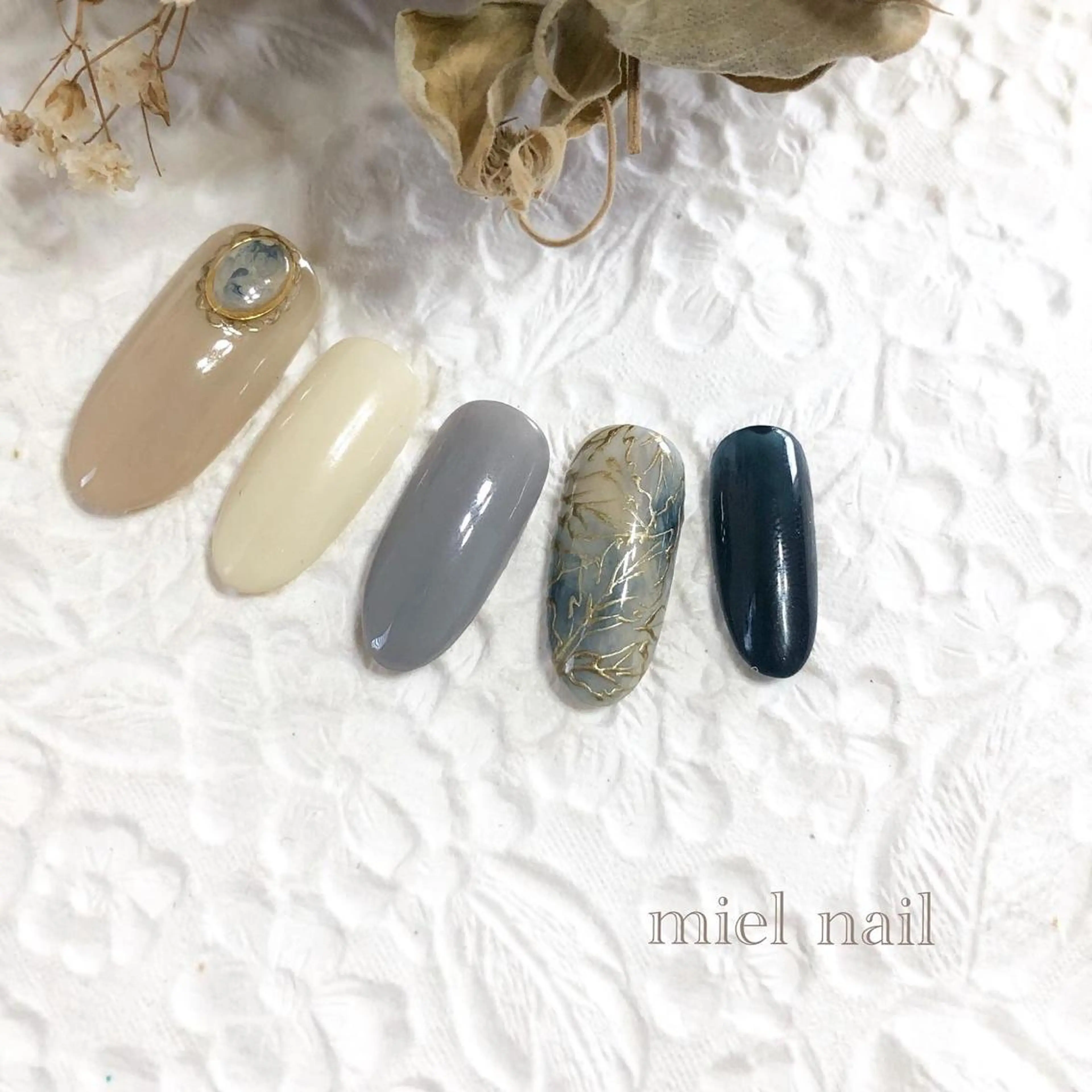 ネイル ハンドネイル miel nailのネイルデザイン