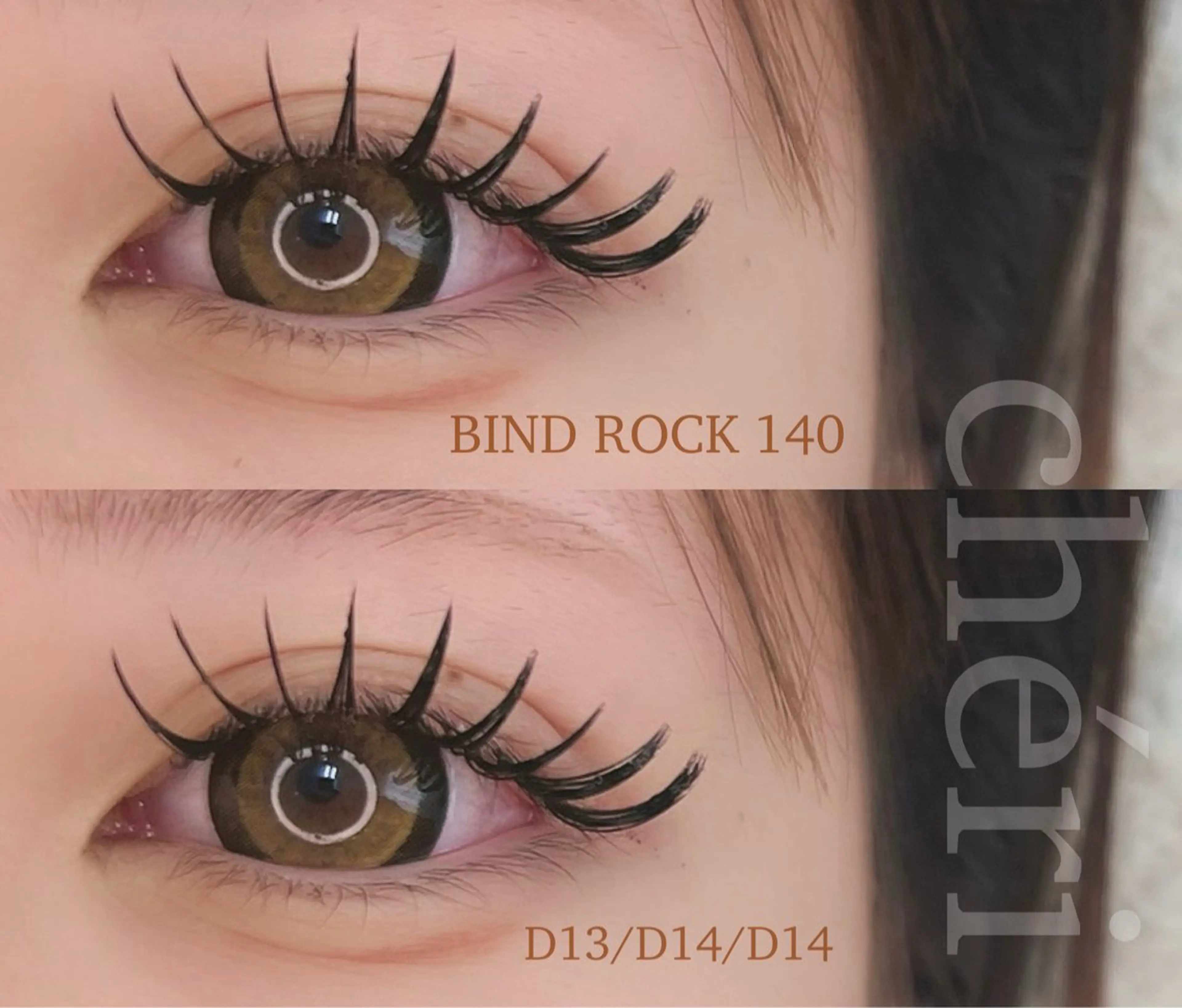 マツエク・マツパ 望月 菜奈のマツエク・マツパデザイン