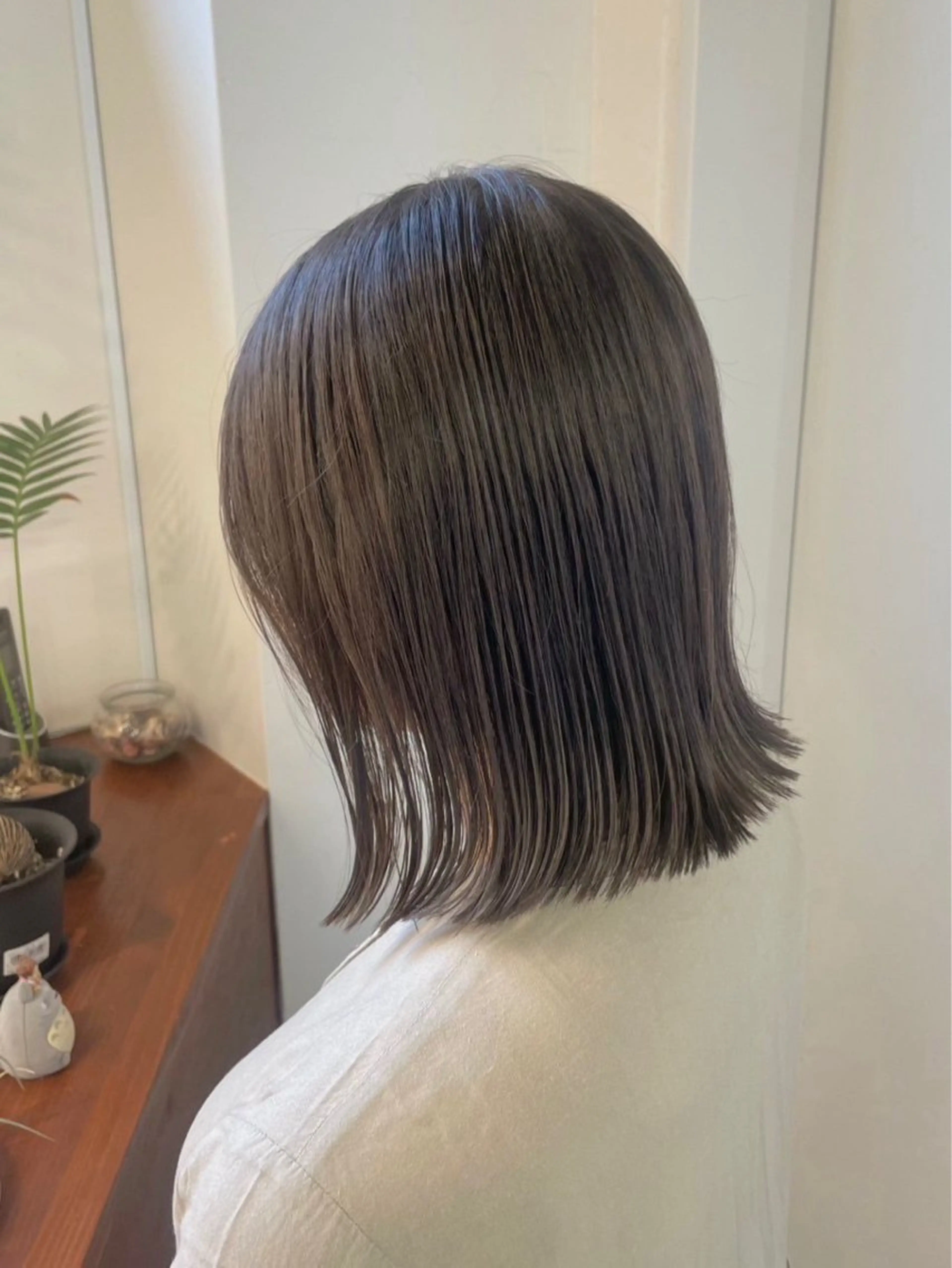 ミディアム カラー ヘアカラー Fumina 🤍のヘアスタイル