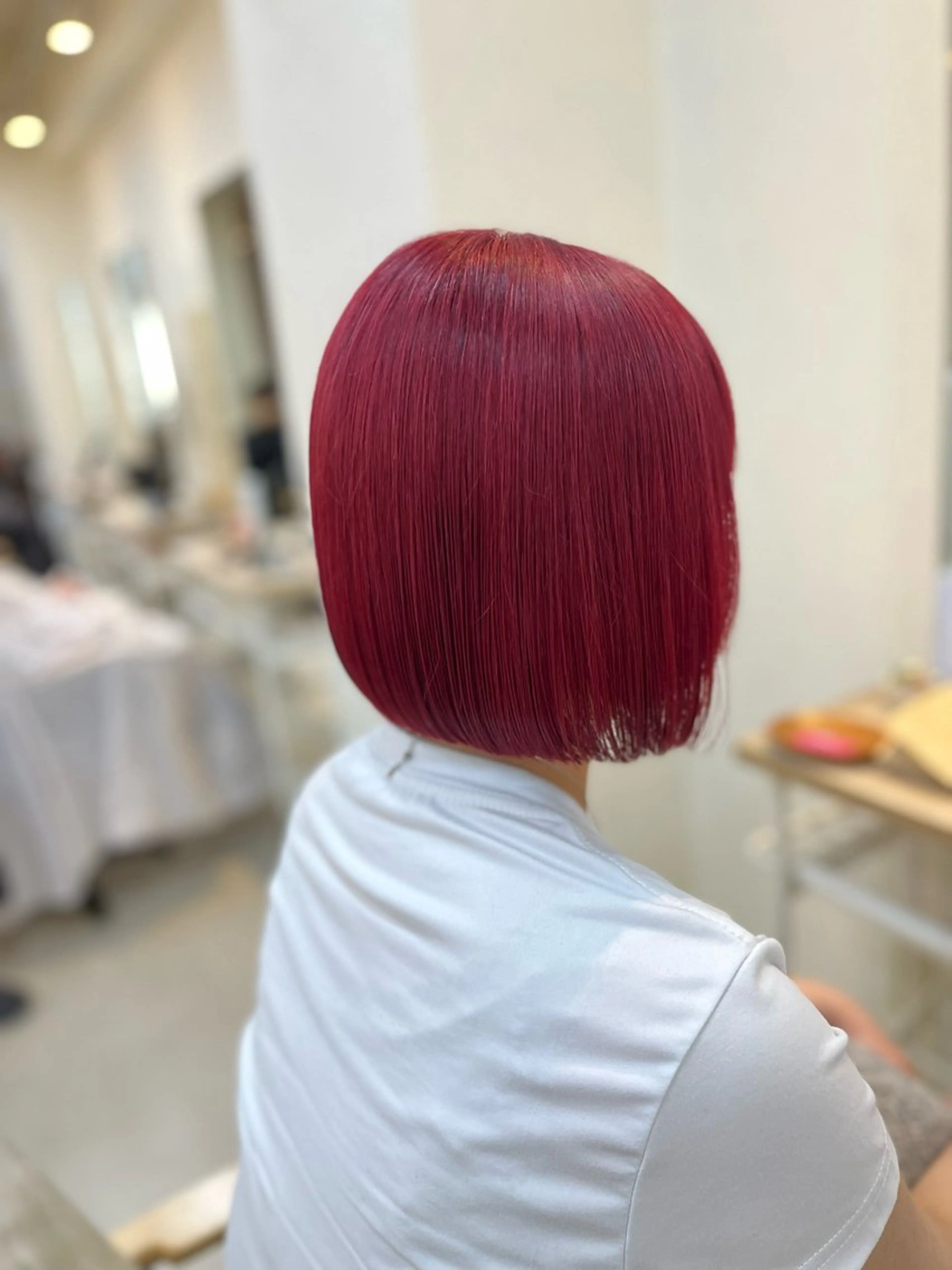 ショート カラー BELLE by revo 山口 か乃のヘアスタイル