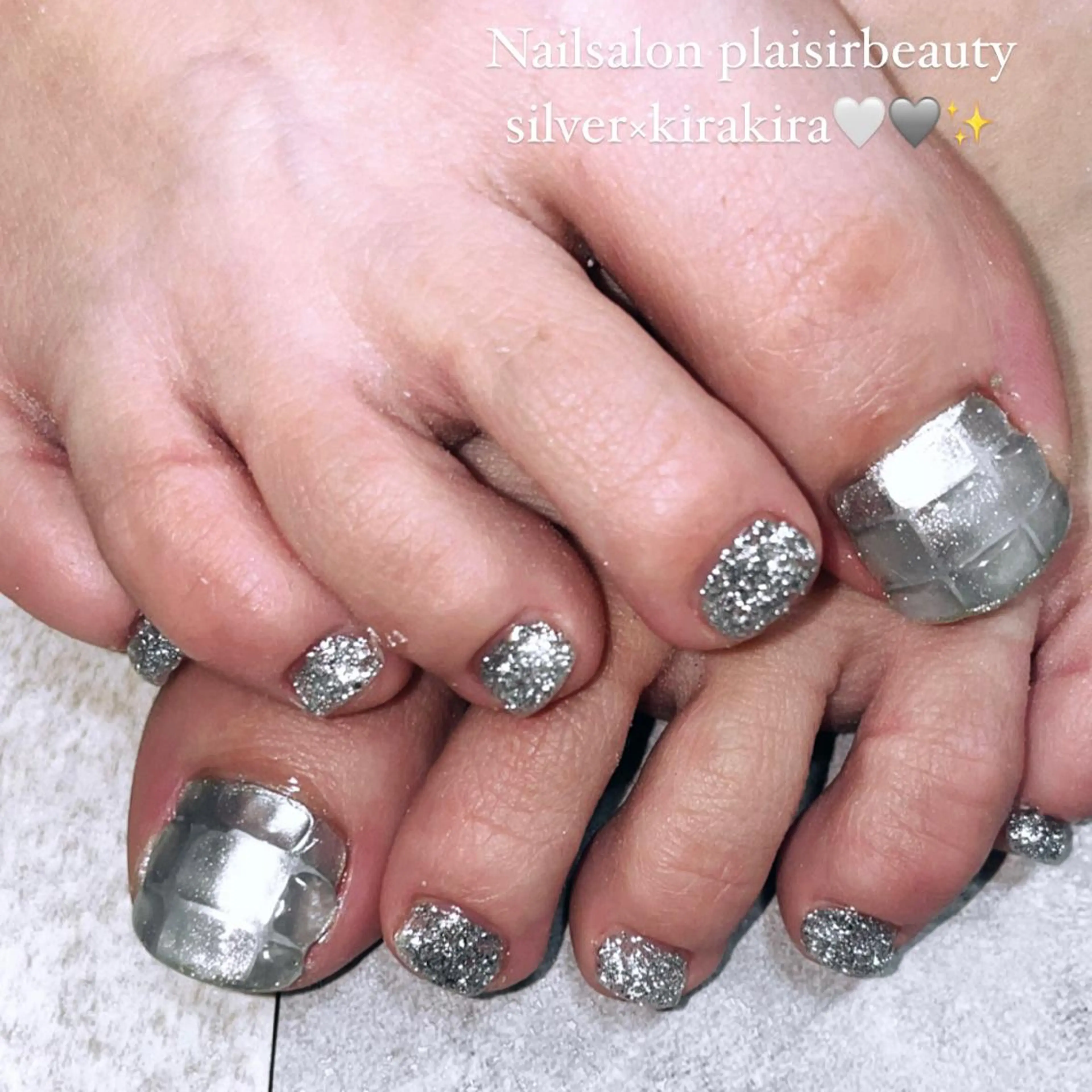 【Foot】ミラーorフレンチorマグネットの写真