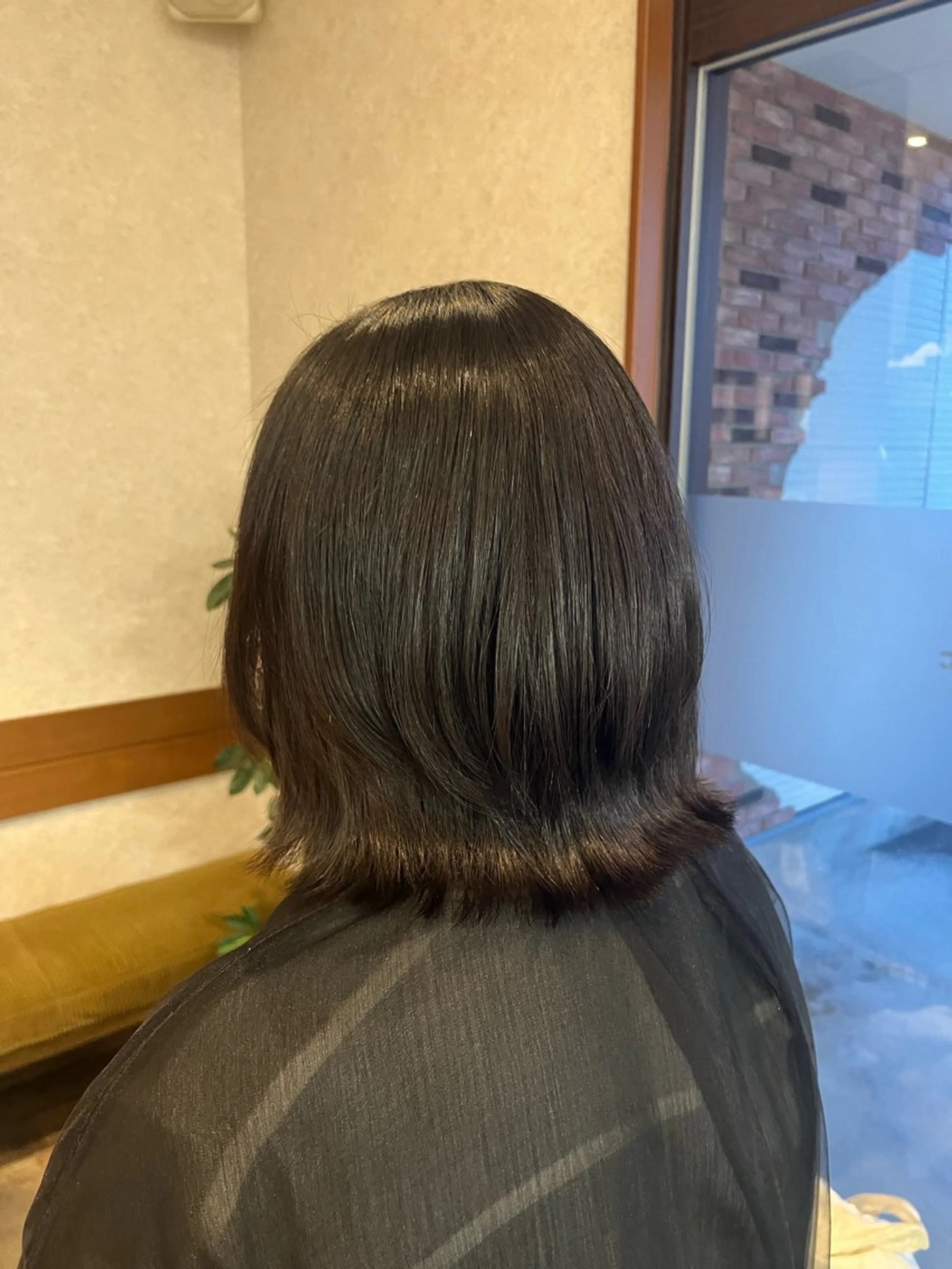 ミディアム 阿部 叶夢のヘアスタイル