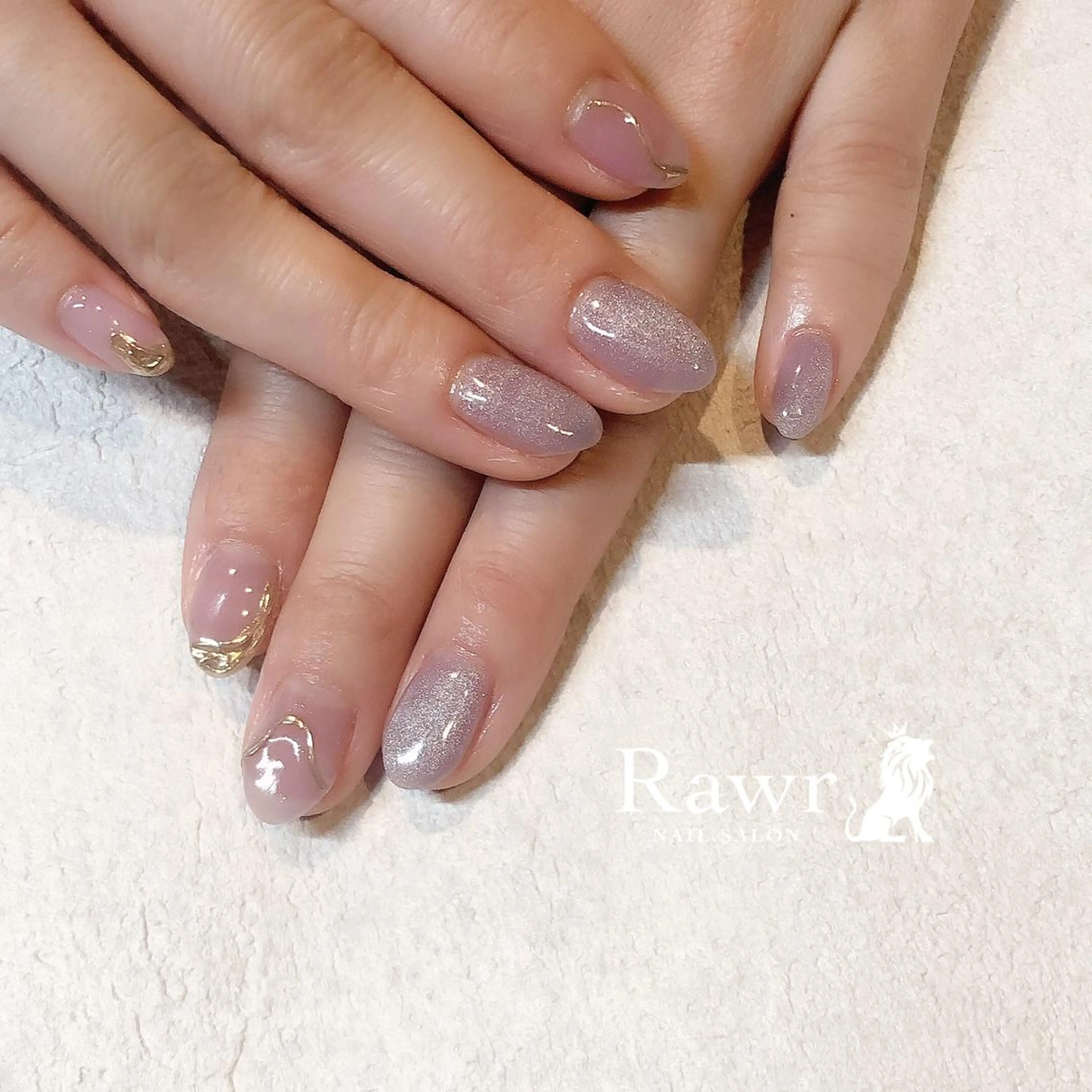 ネイル ハンドネイル Rawr / saoriのネイルデザイン