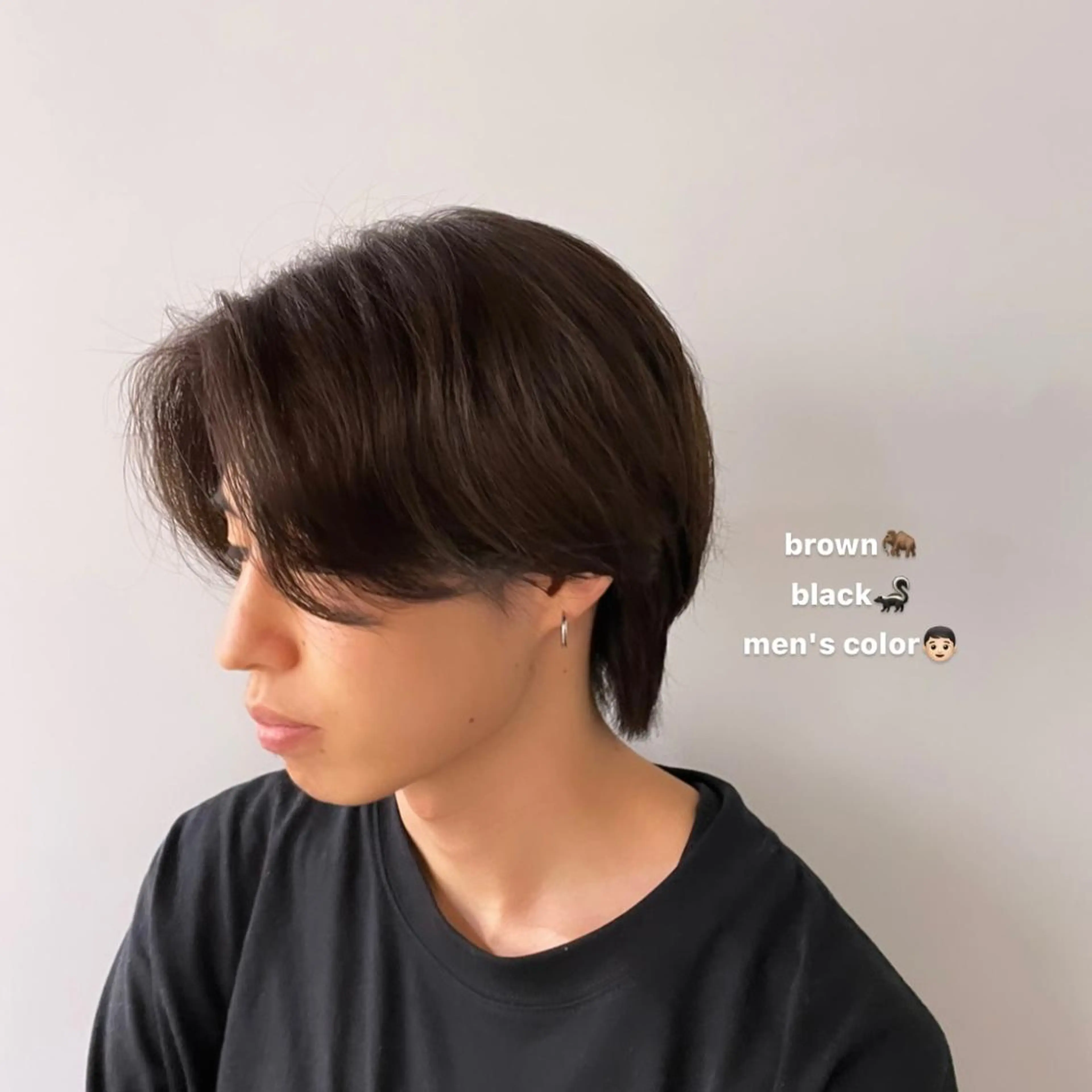 カラー いまかわ ゆなのヘアスタイル