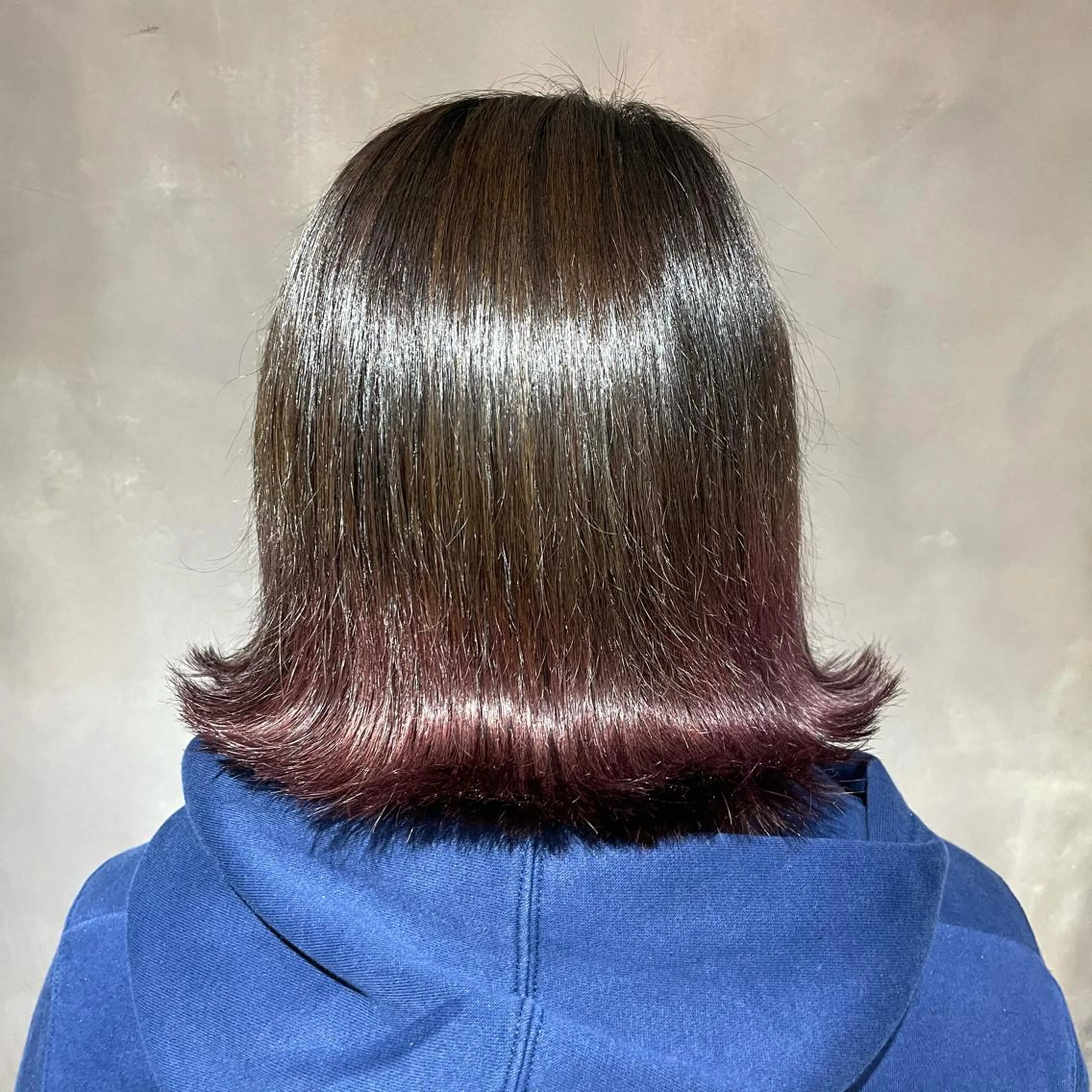 ミディアム カラー ミディアムパーマ アッシュ 透明感カラー グラデーションカラー ハイライトカラー La vielle所属・La vielle 西峠のヘアスタイル