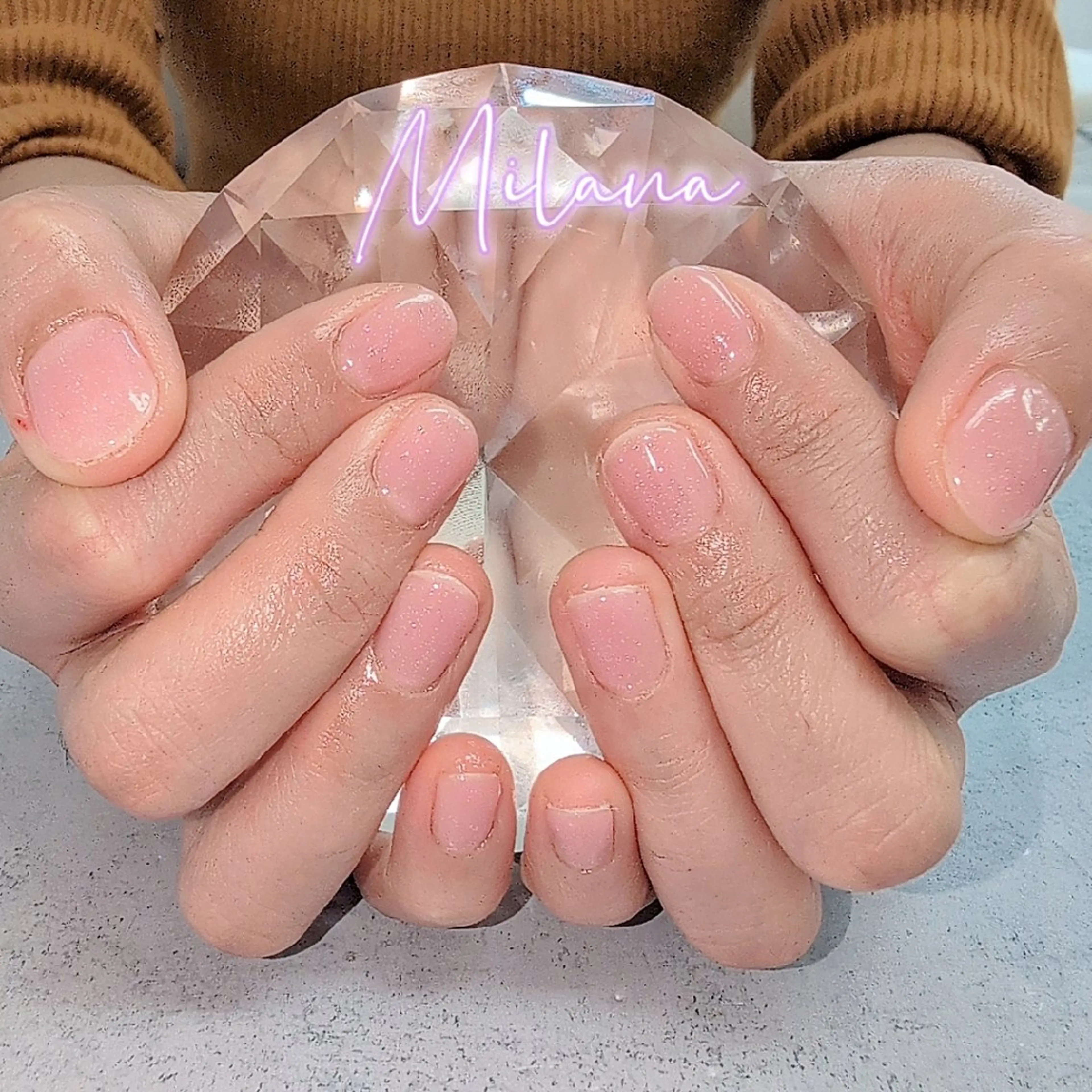 ネイル ワンカラーネイル Milana 川瀬のネイルデザイン