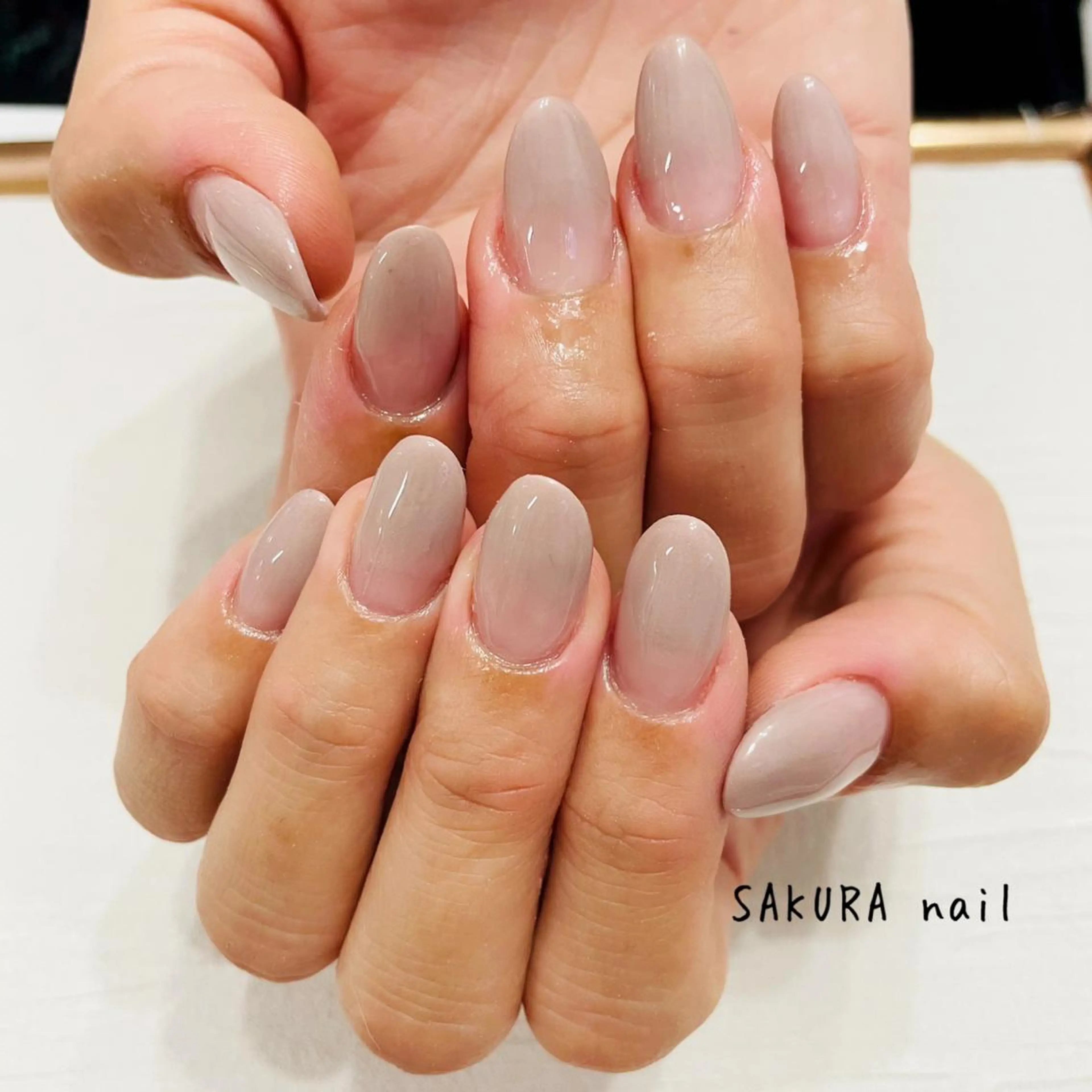 ネイル スカルプネイル ハンドネイル SAKURA nailのネイルデザイン