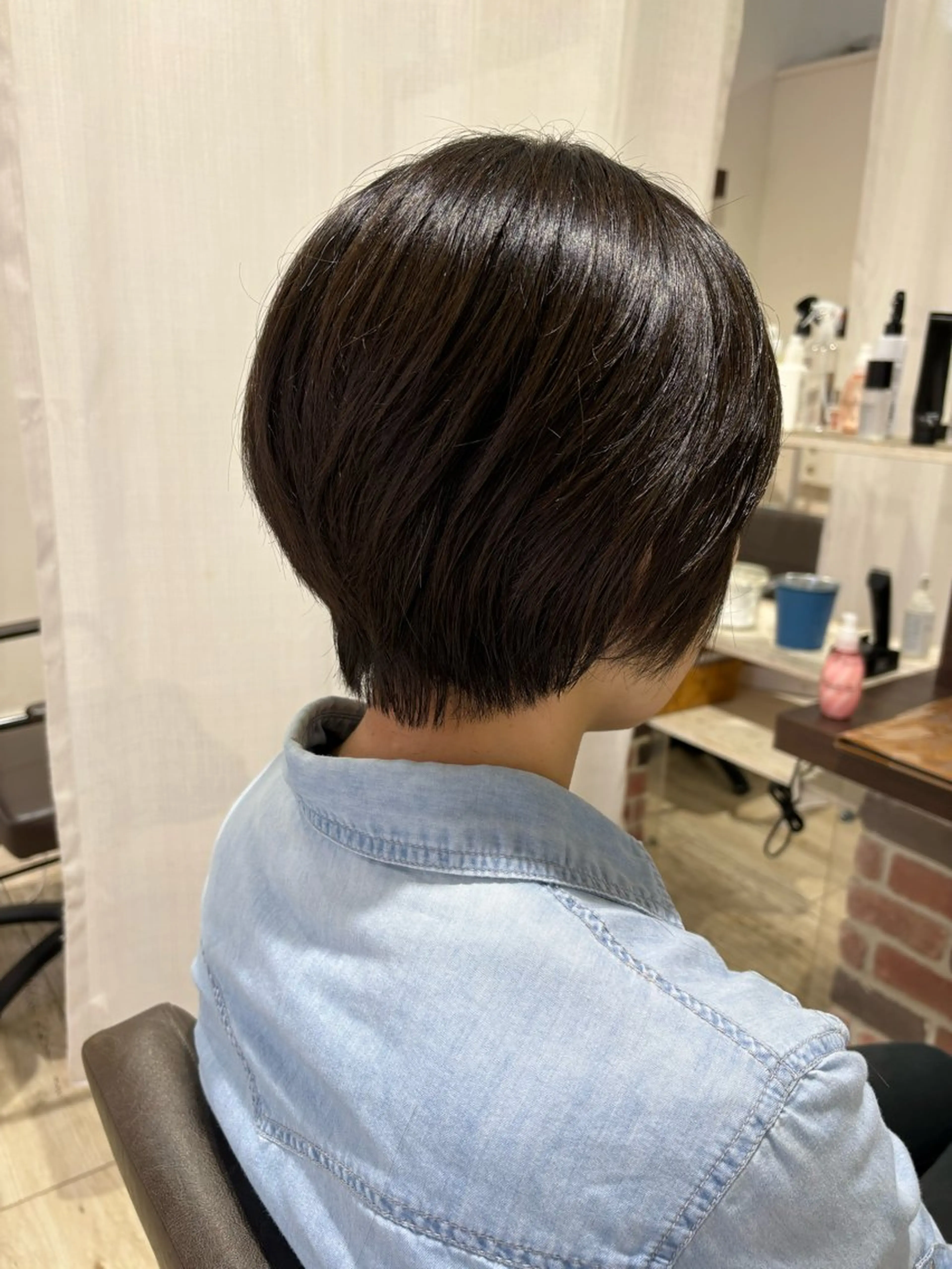 ショート ショートヘア もり はなののヘアスタイル