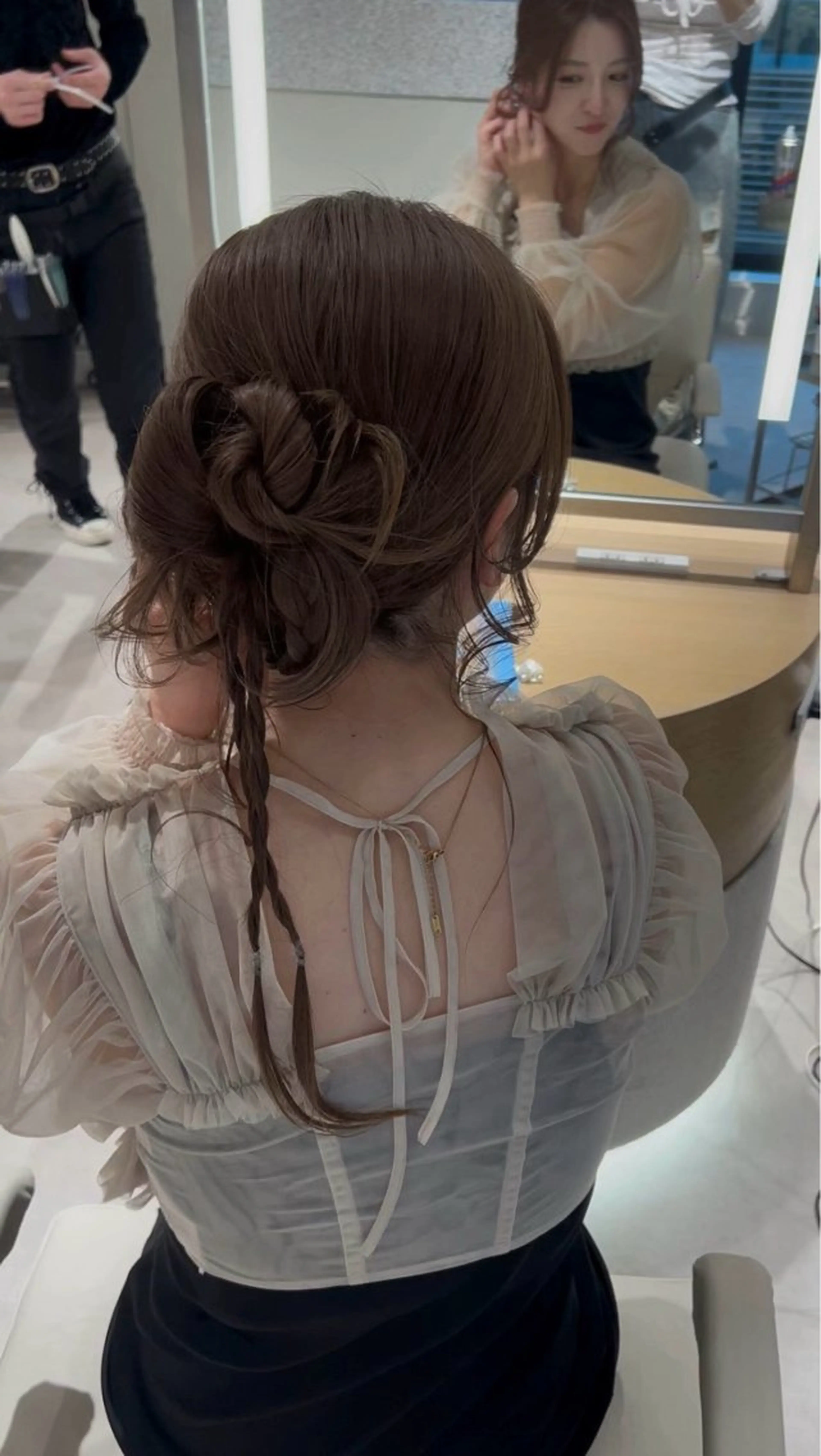 ロング ayu omochaのヘアスタイル