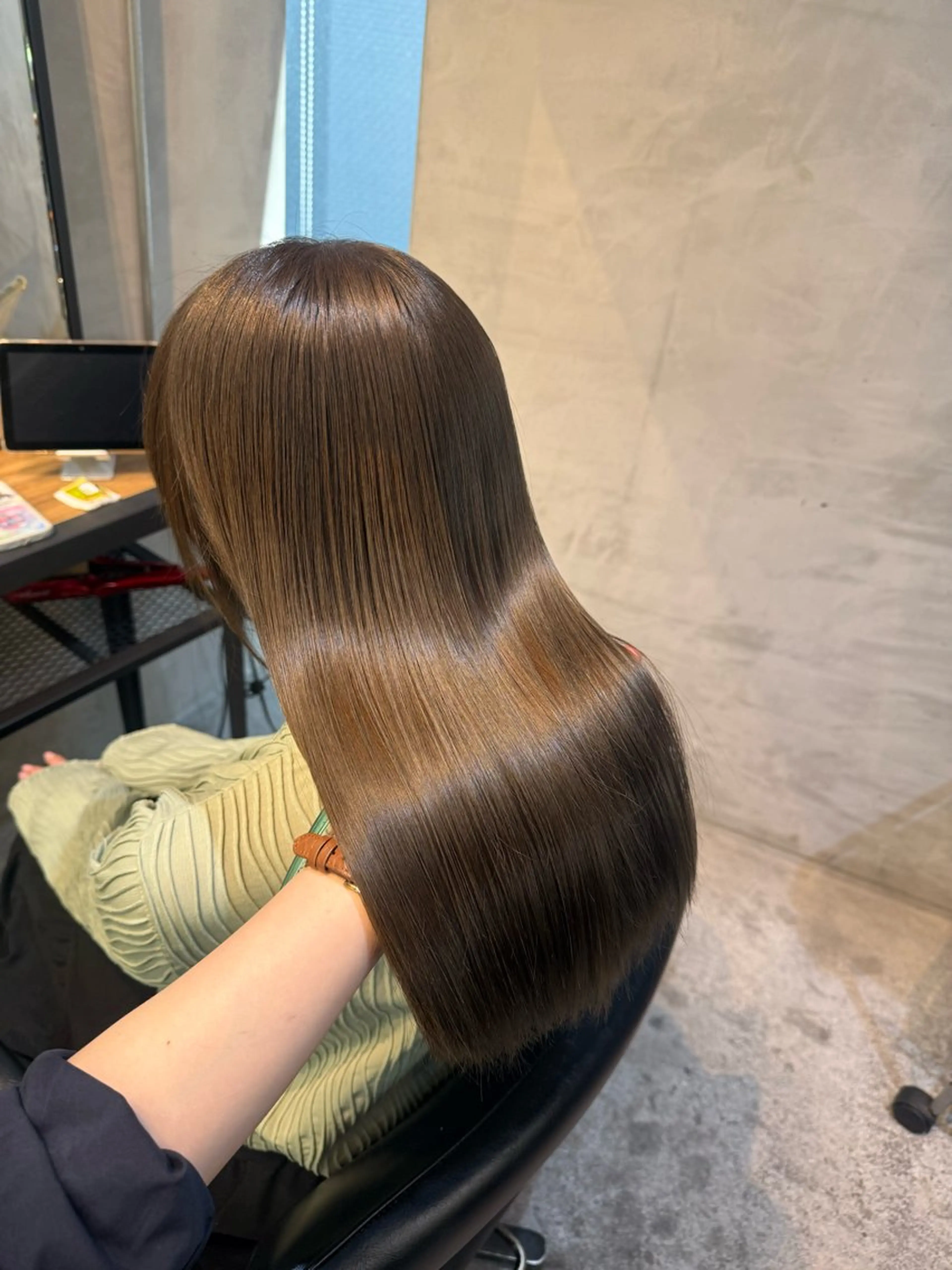 ロング カラー トリートメント 🫧赤み消し＊艶髪 nanami🫧のヘアスタイル