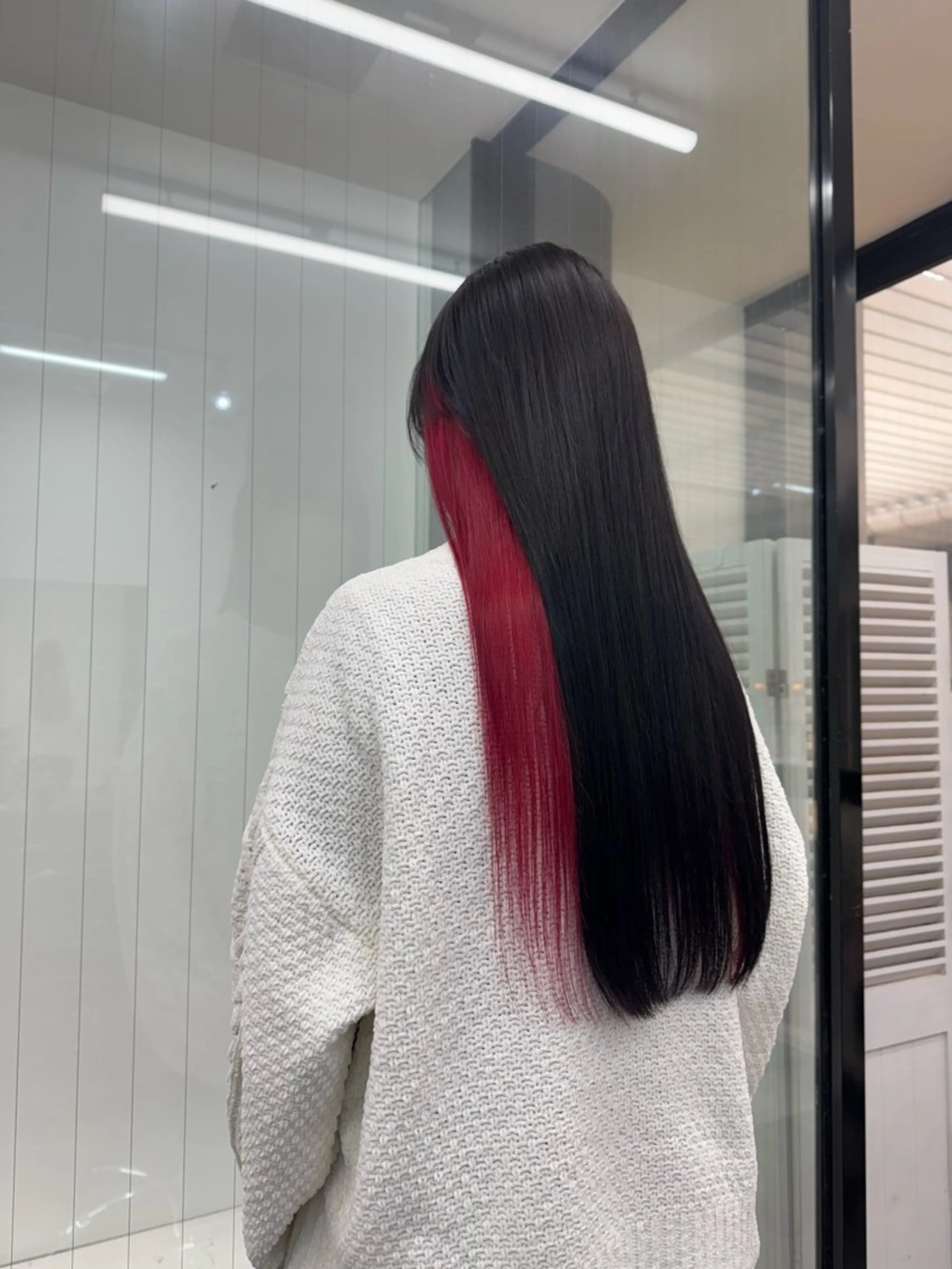 カラー アッシュ バレイヤージュ ミストバング ブリーチ ケアブリーチ 🫧La Mimi YUI🫧のヘアスタイル