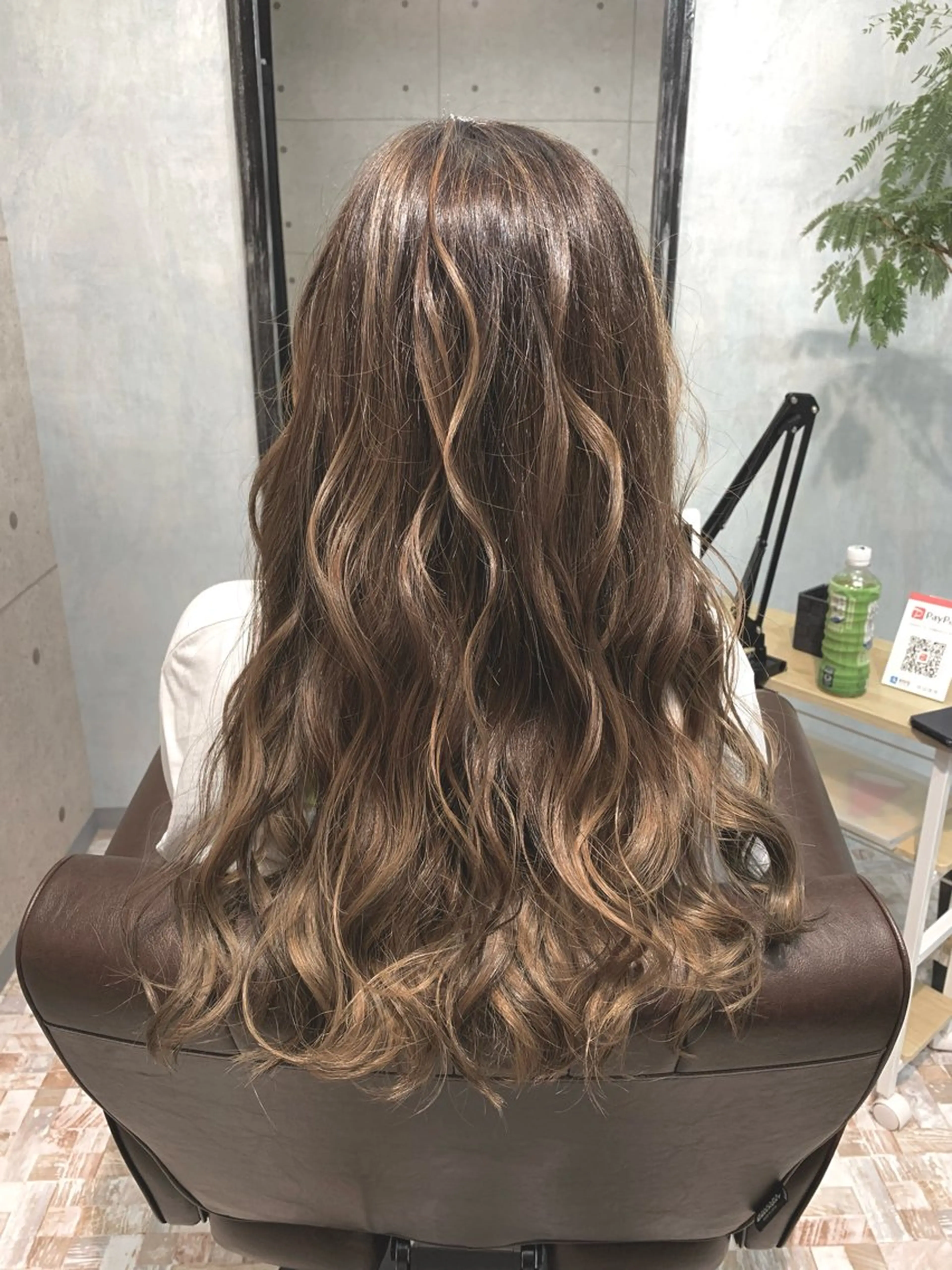 ロング カラー 神野 洸都のヘアスタイル