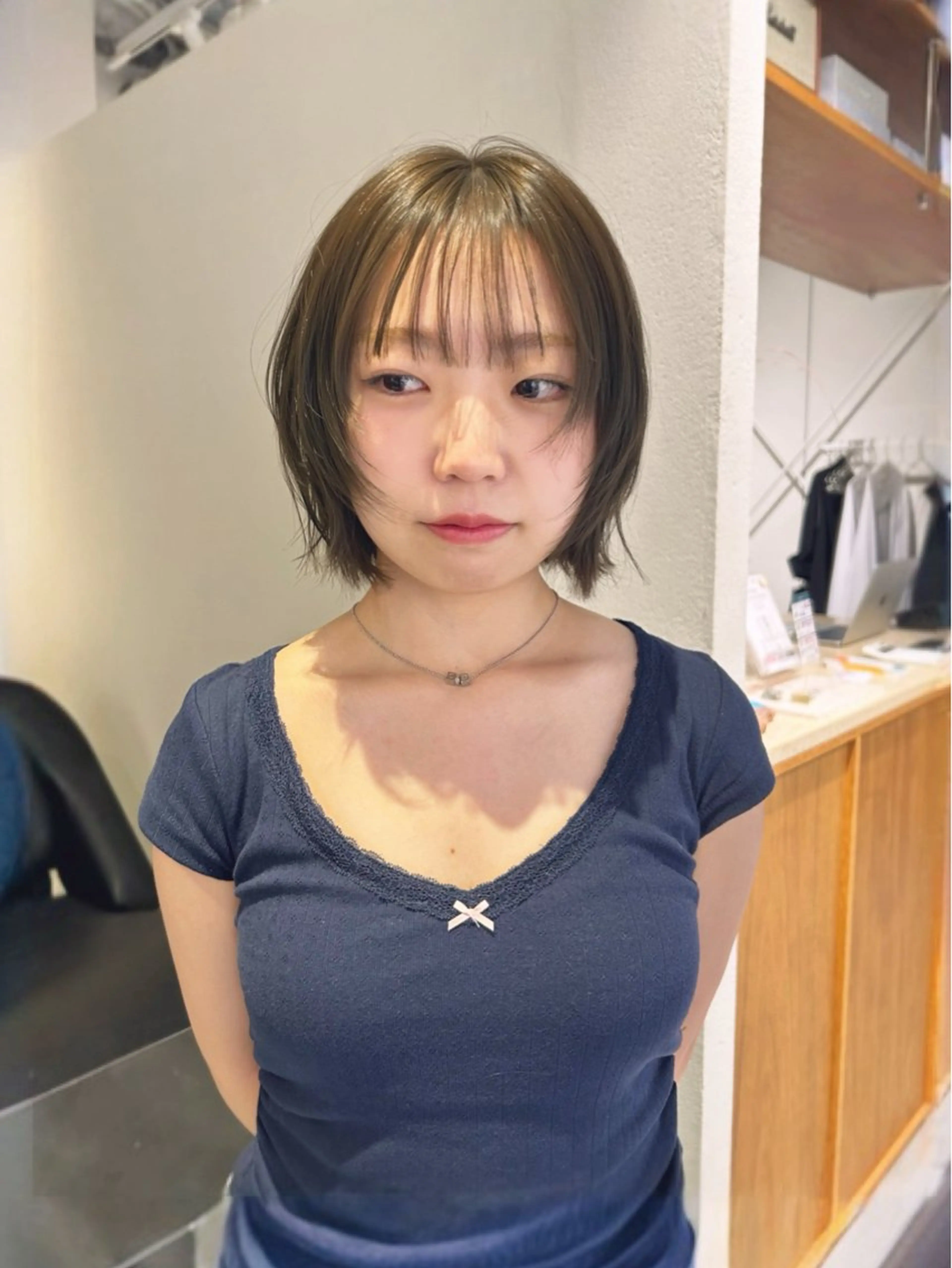 ショート カット ヘアカラー トリートメント ♥yelm ユウナ♥のヘアスタイル