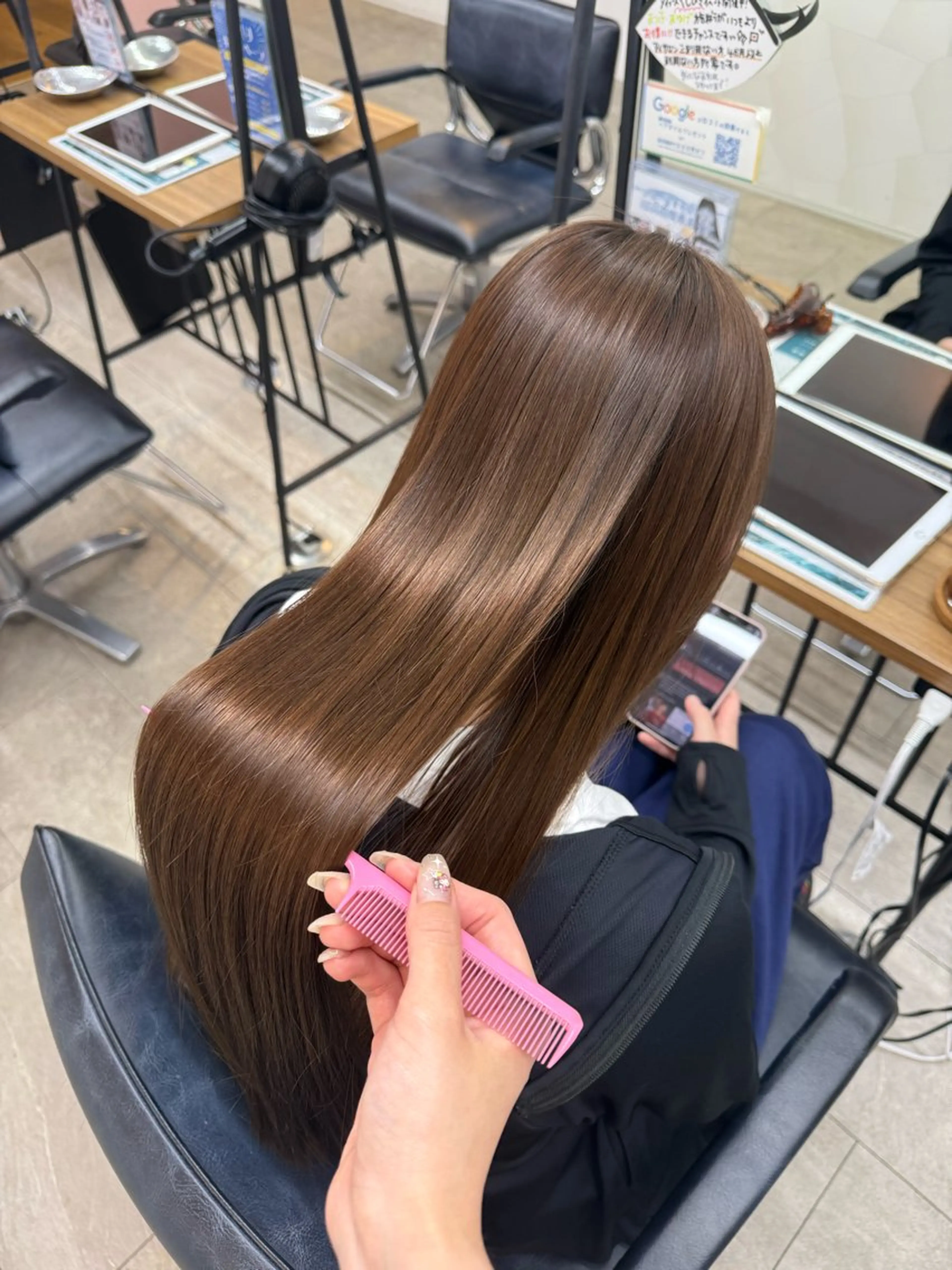 カラー ヘアカラー トリートメント Hamaguchi Naoのヘアスタイル