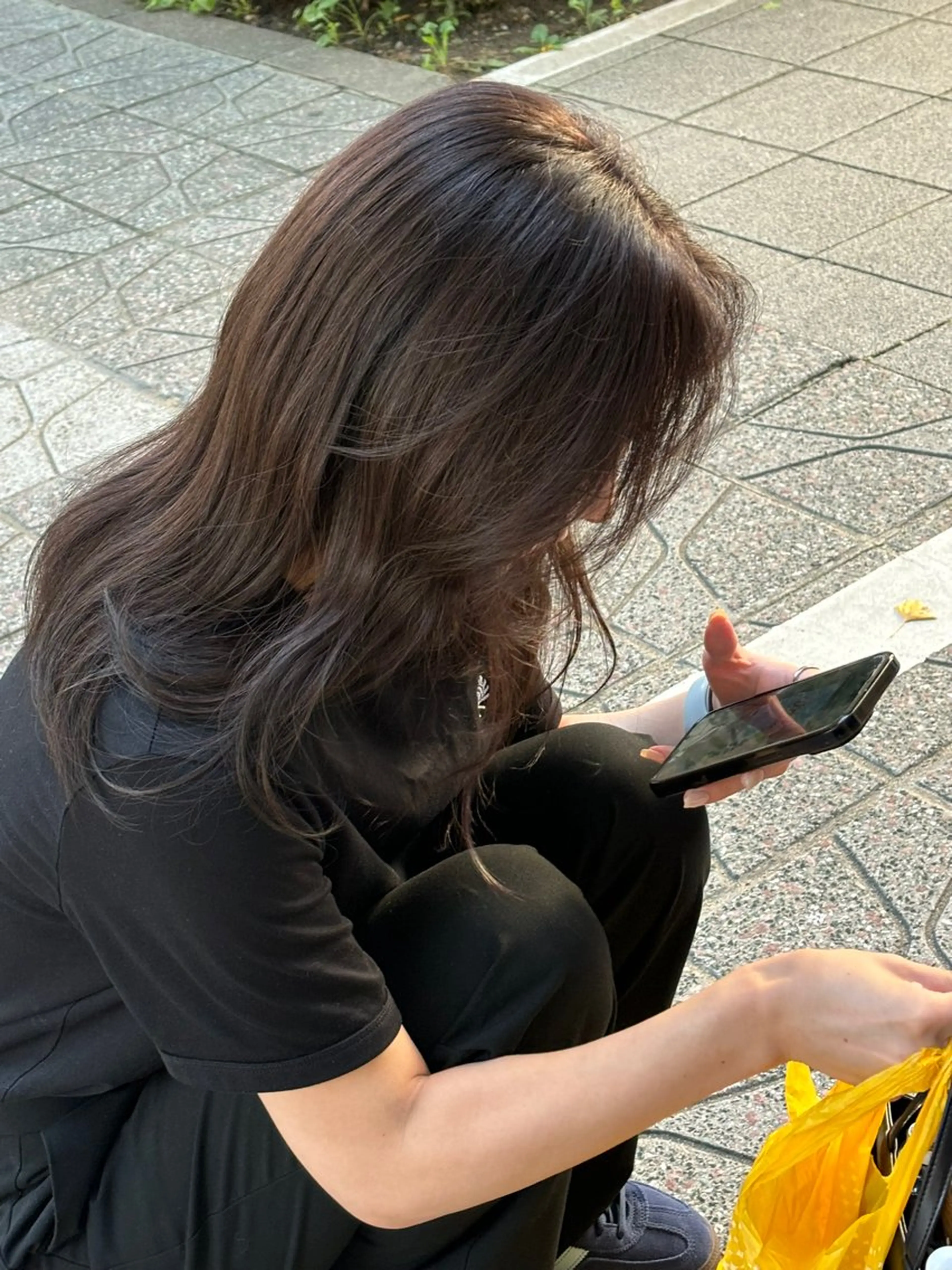 ロング カラー カット ヘアカラー 🍓ハイトーンカラー 🎀nene🍓のヘアスタイル