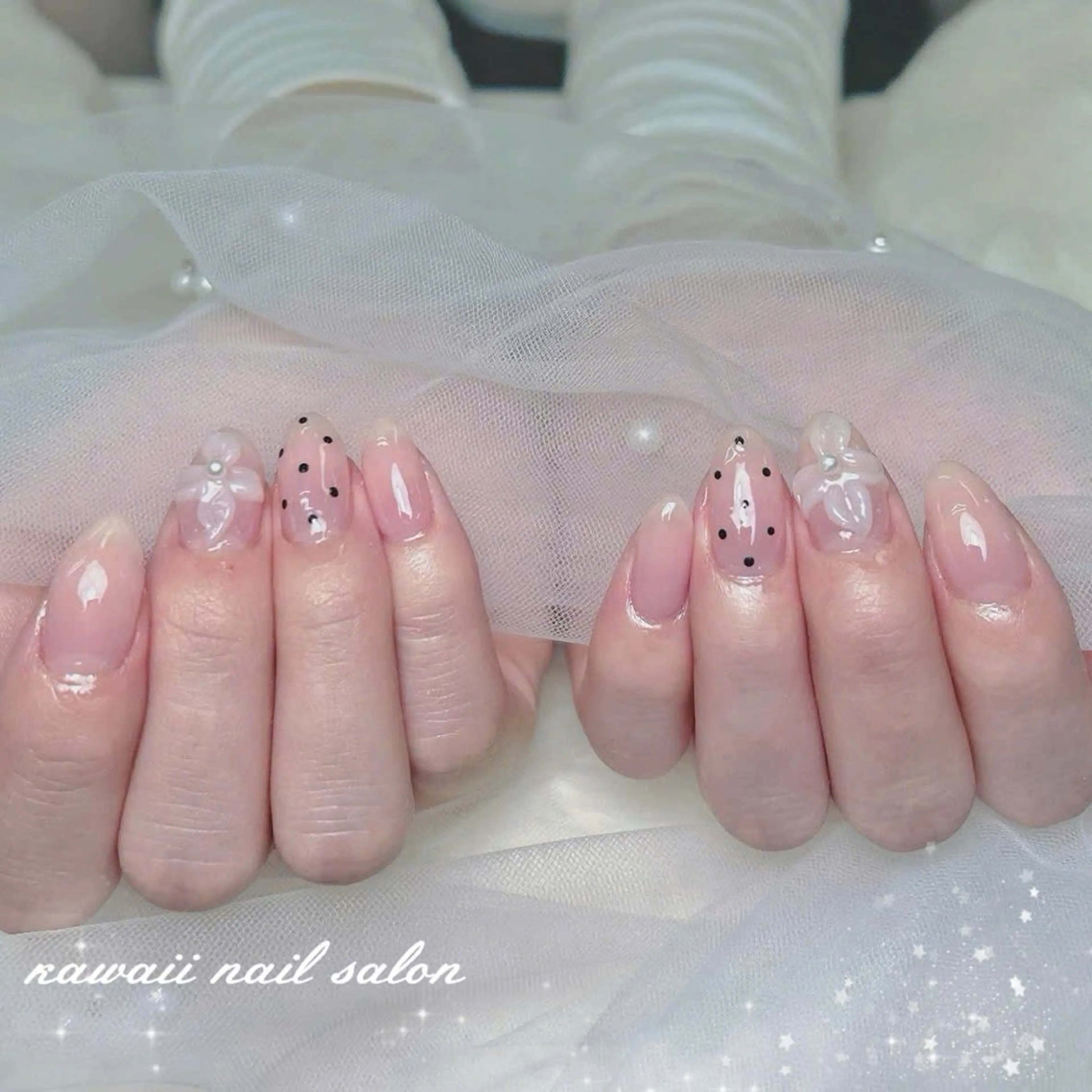 ネイル ジェルネイル 韓国ネイル マグネットネイル 持ち込み ワンカラーネイル Kawaii _Nailのネイルデザイン