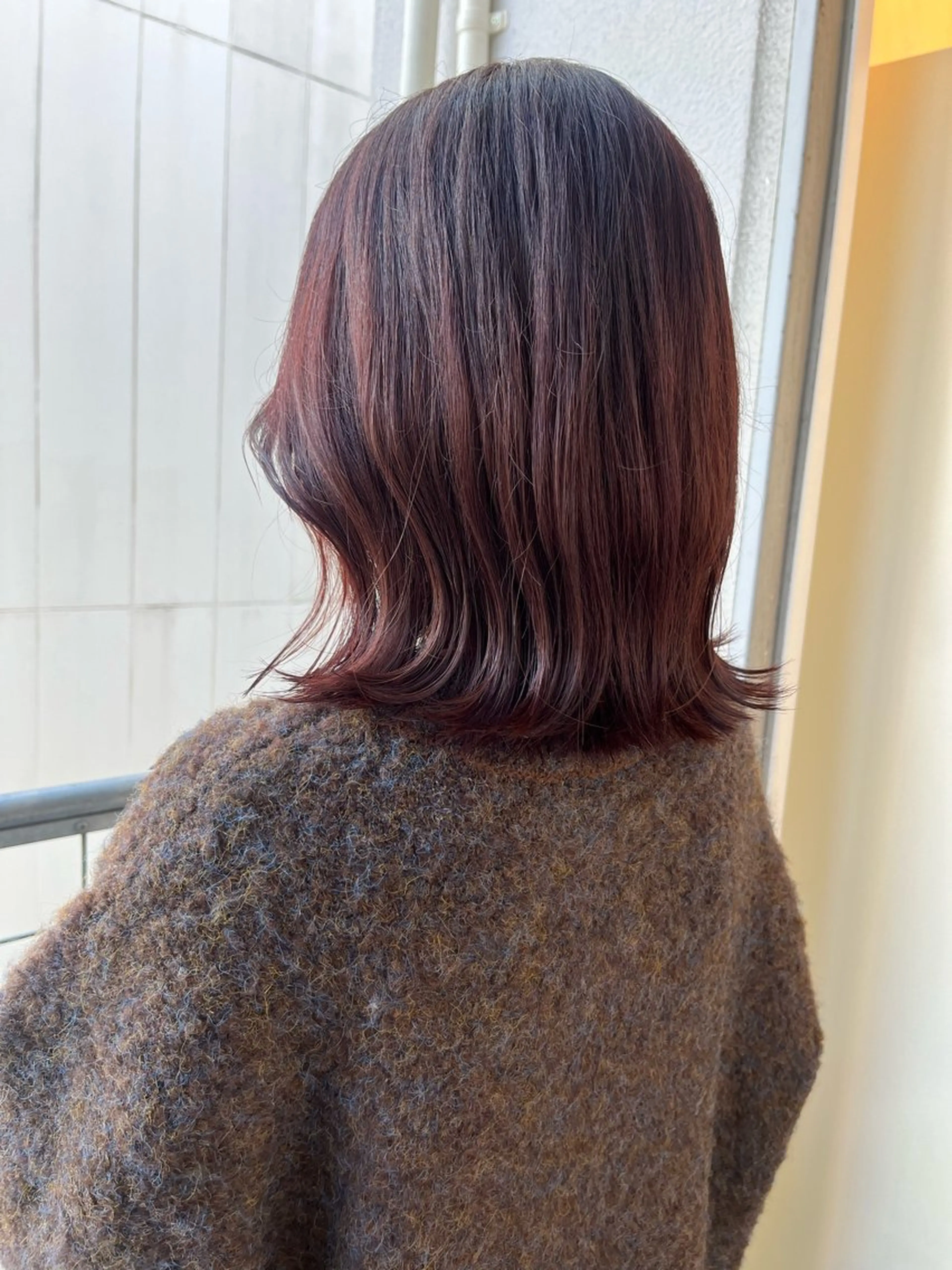 カラー ブラウンカラー ピンクカラー レイヤーカット/韓国 ヘア/ honokaのヘアスタイル