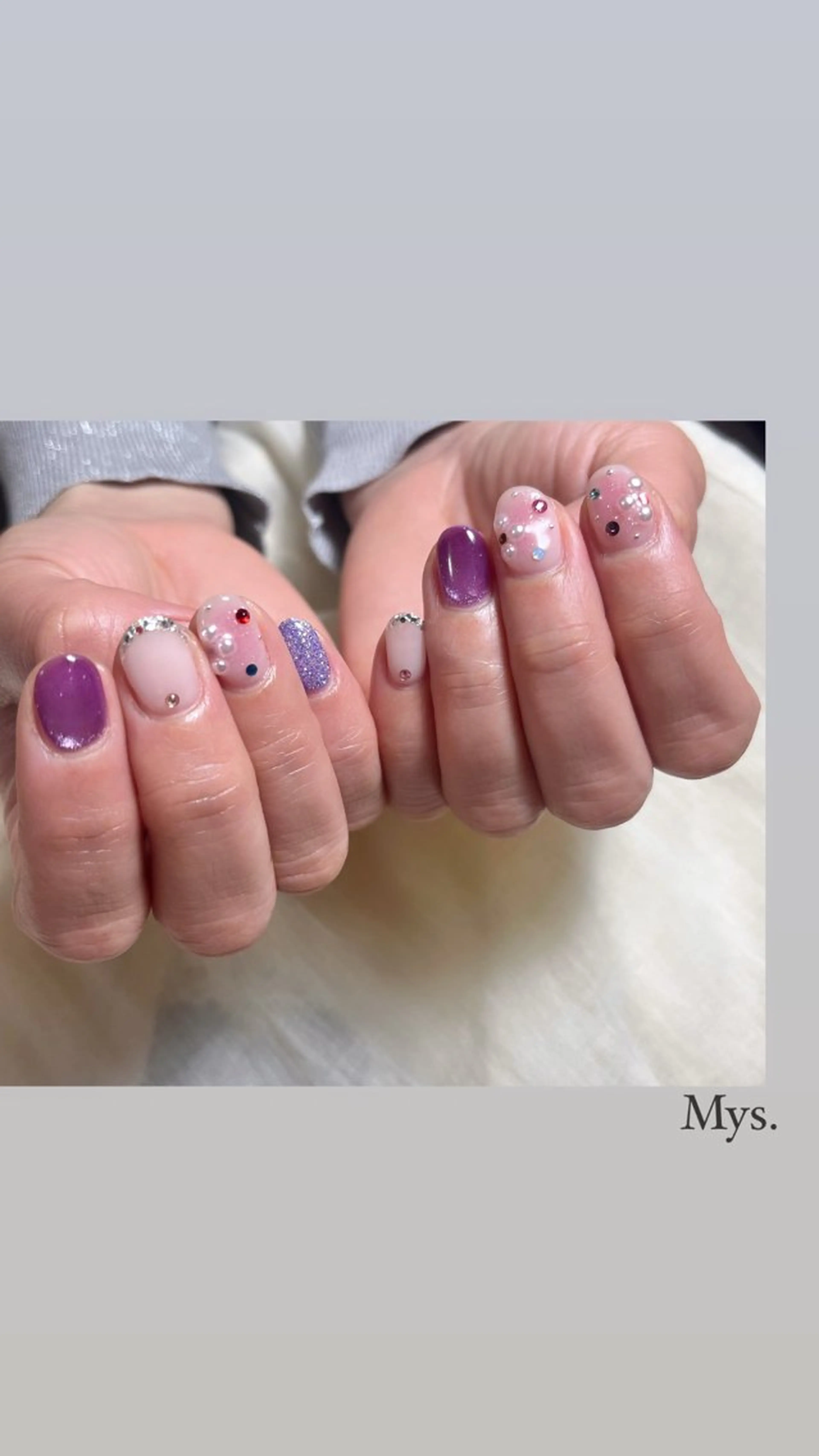 ネイル Mys. 松本結衣のネイルデザイン