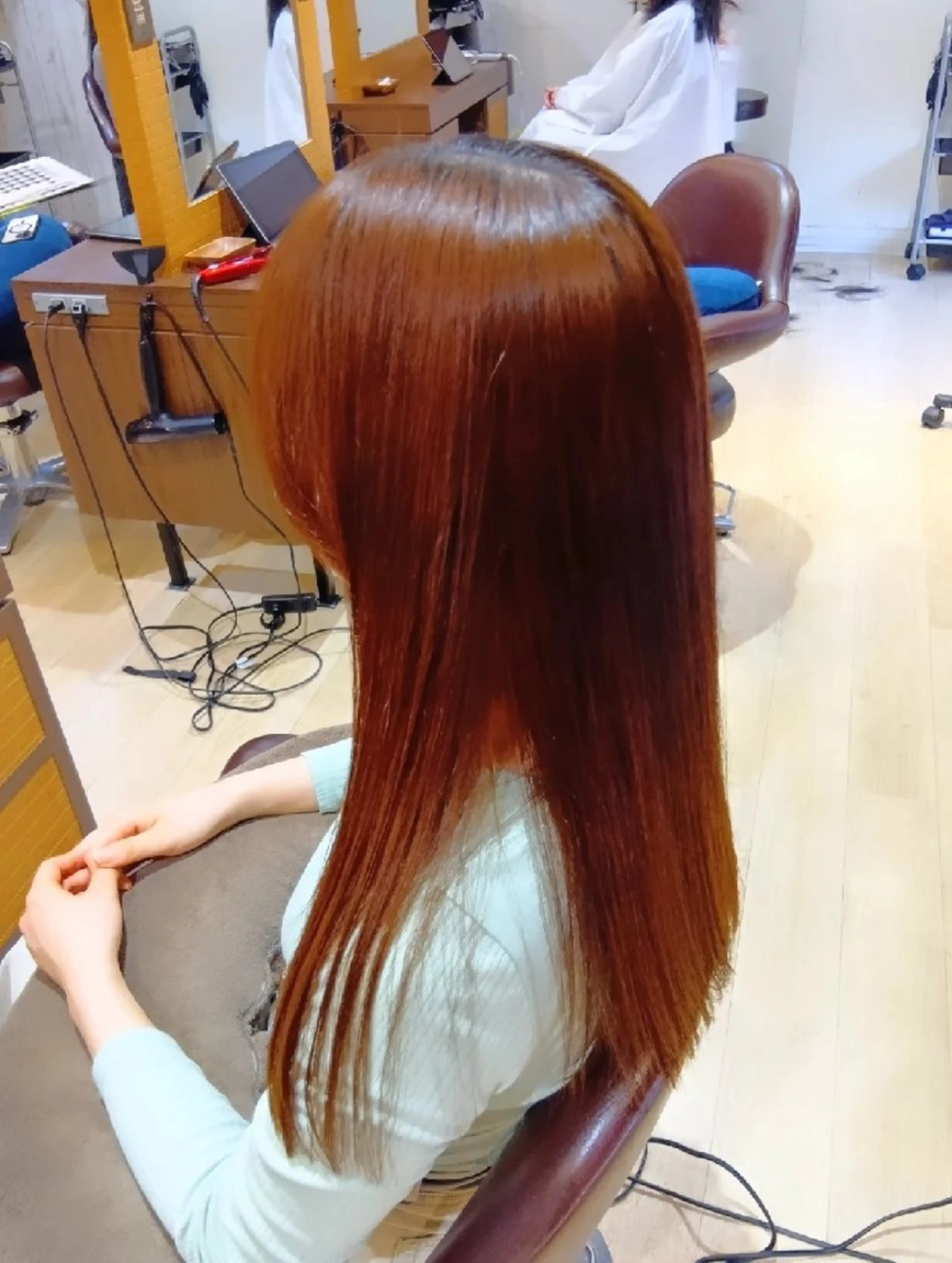 ロング 縮毛矯正 トリートメント カット トリートメント 小林暢🌟Orque 髪質改善サロン🌙のヘアスタイル
