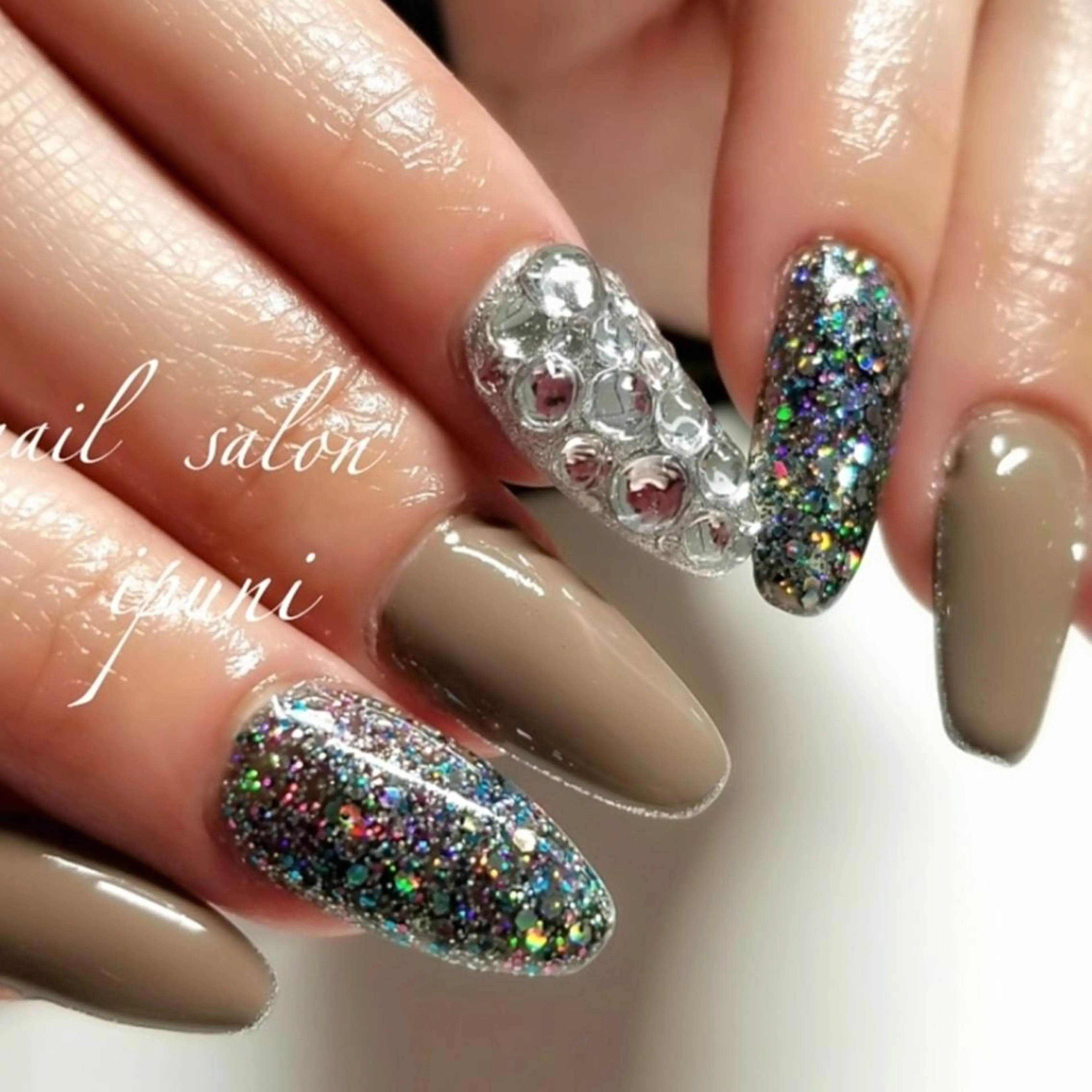 ネイル スカルプネイル nail salon ipuniのネイルデザイン
