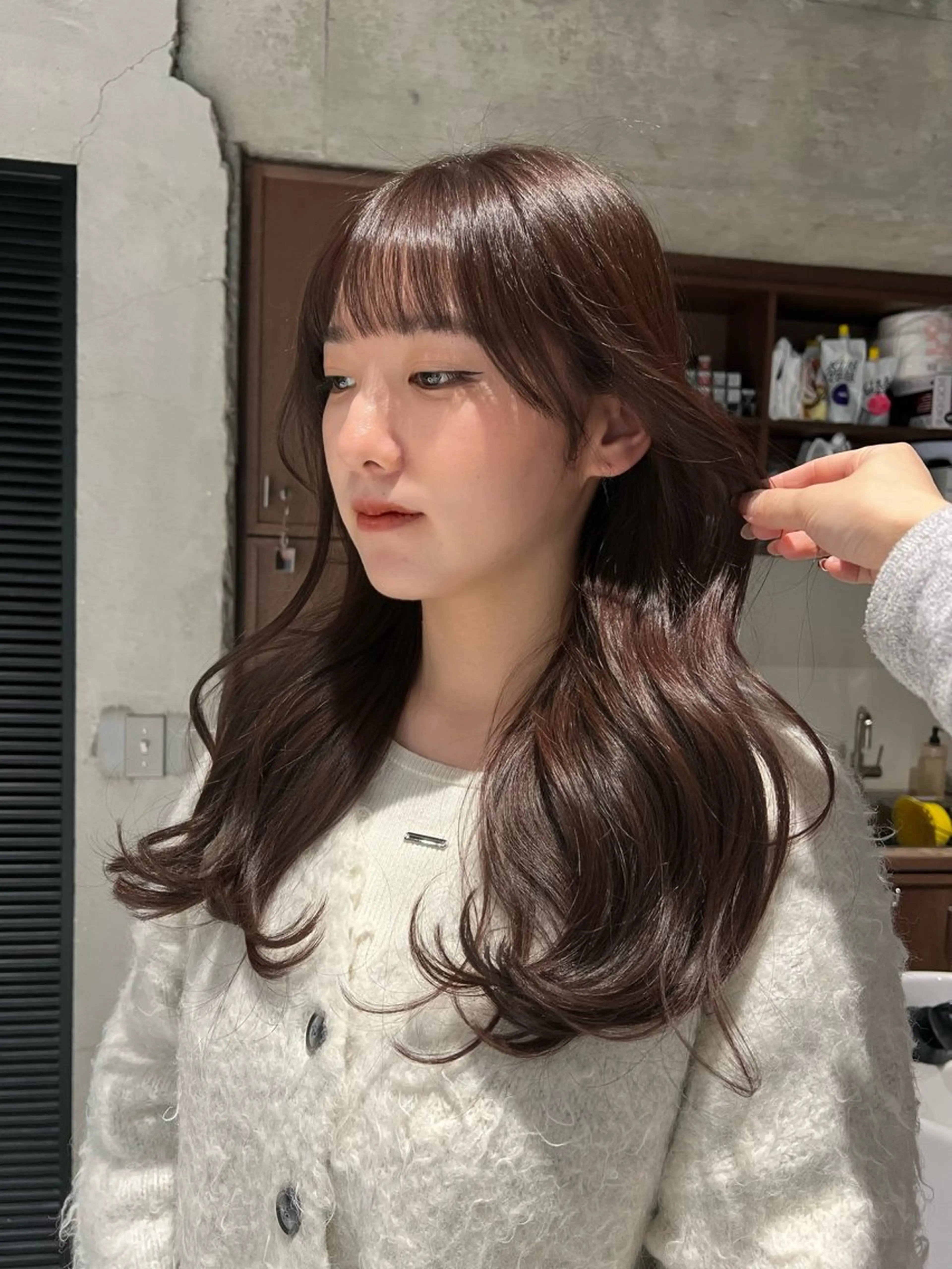 ロング nok kaoriのヘアスタイル