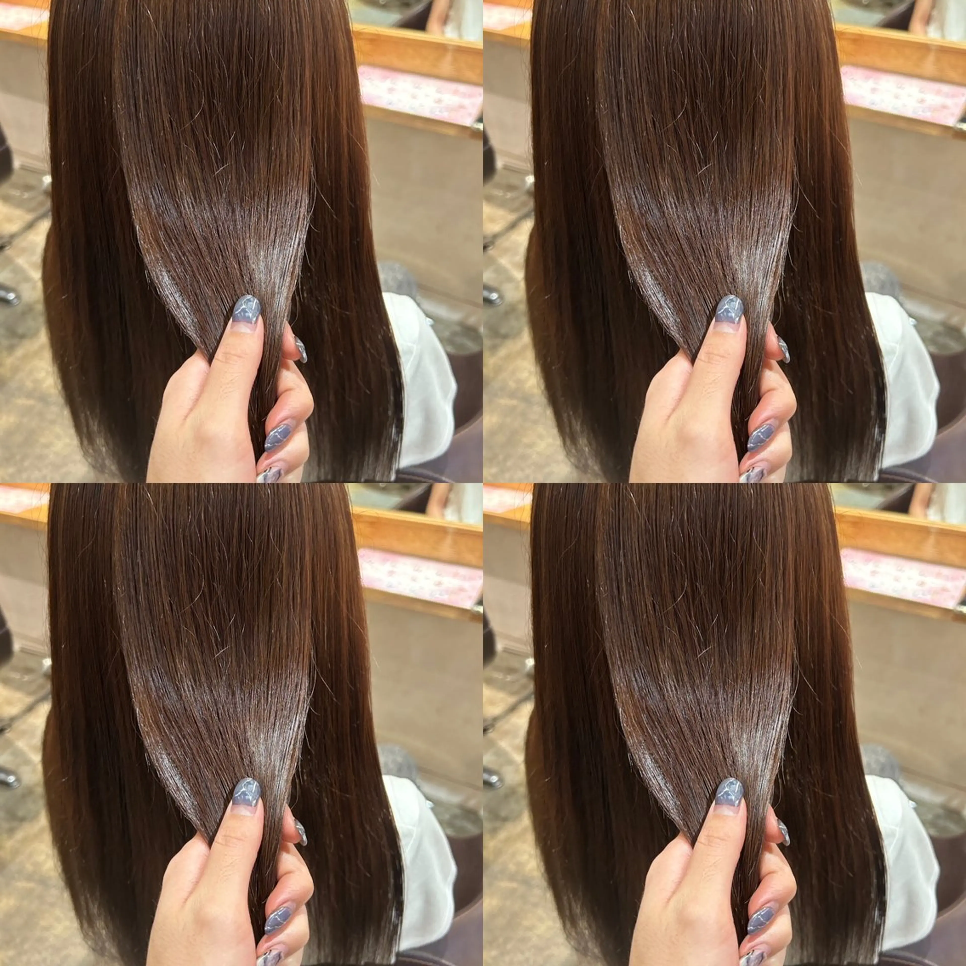 ロング カラー レイヤーカット/ 縮毛矯正🇰🇷早坂のヘアスタイル