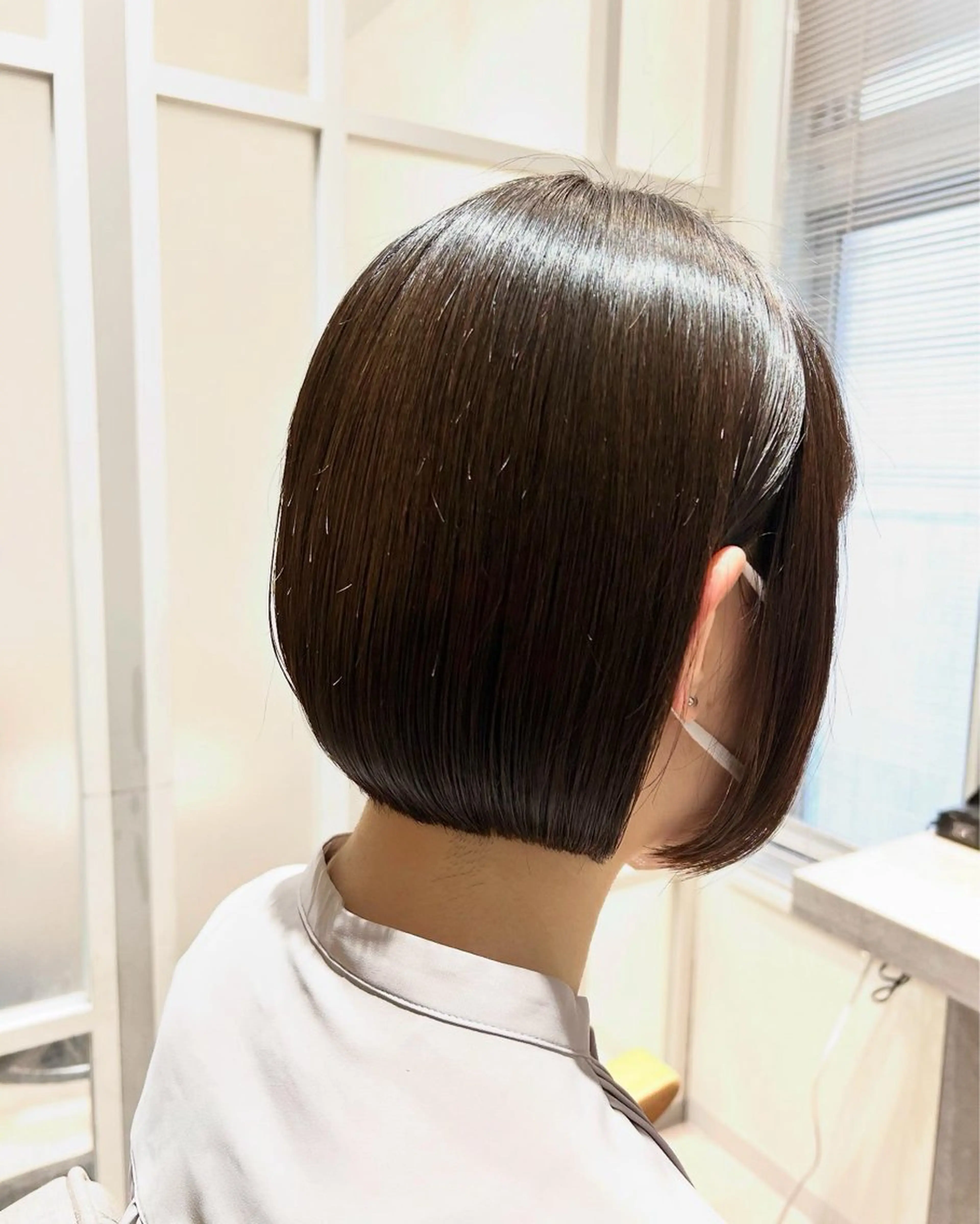 ショート カット 似合わせボブ🫧 丸みショート藤本のヘアスタイル