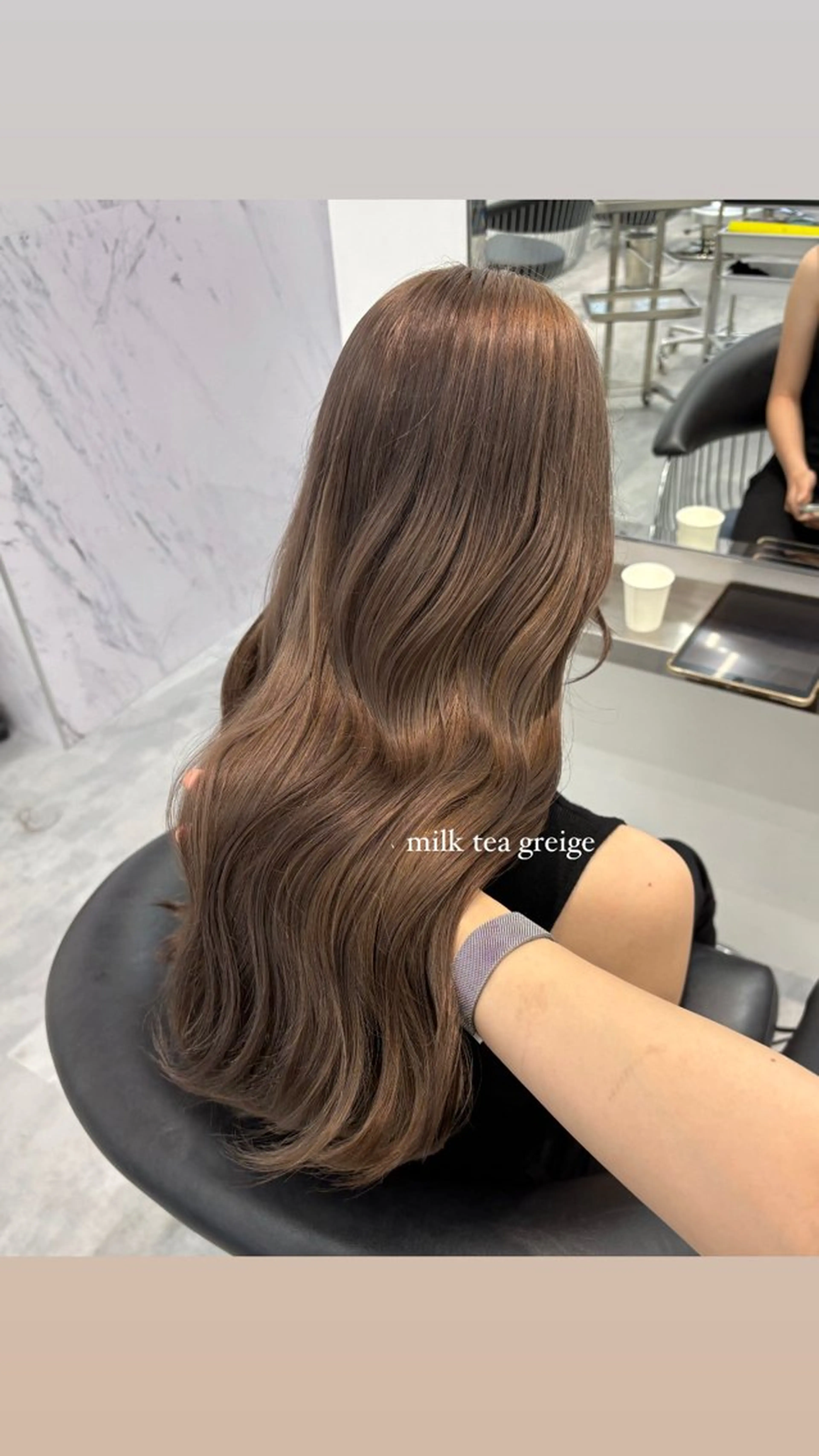 ロング ヘアカラー Parve Mix/ 平 奈果🎀のヘアスタイル