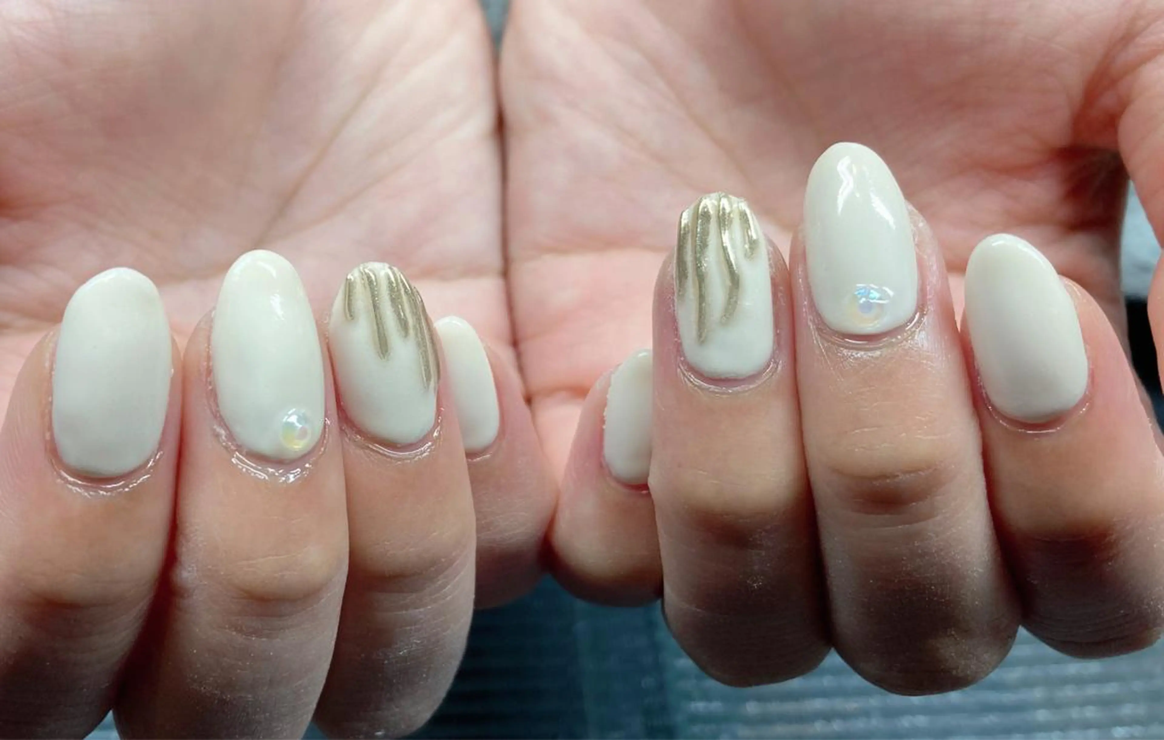 ネイル ハンドネイル ニュアンスネイル🌈 MYU Nailsのネイルデザイン